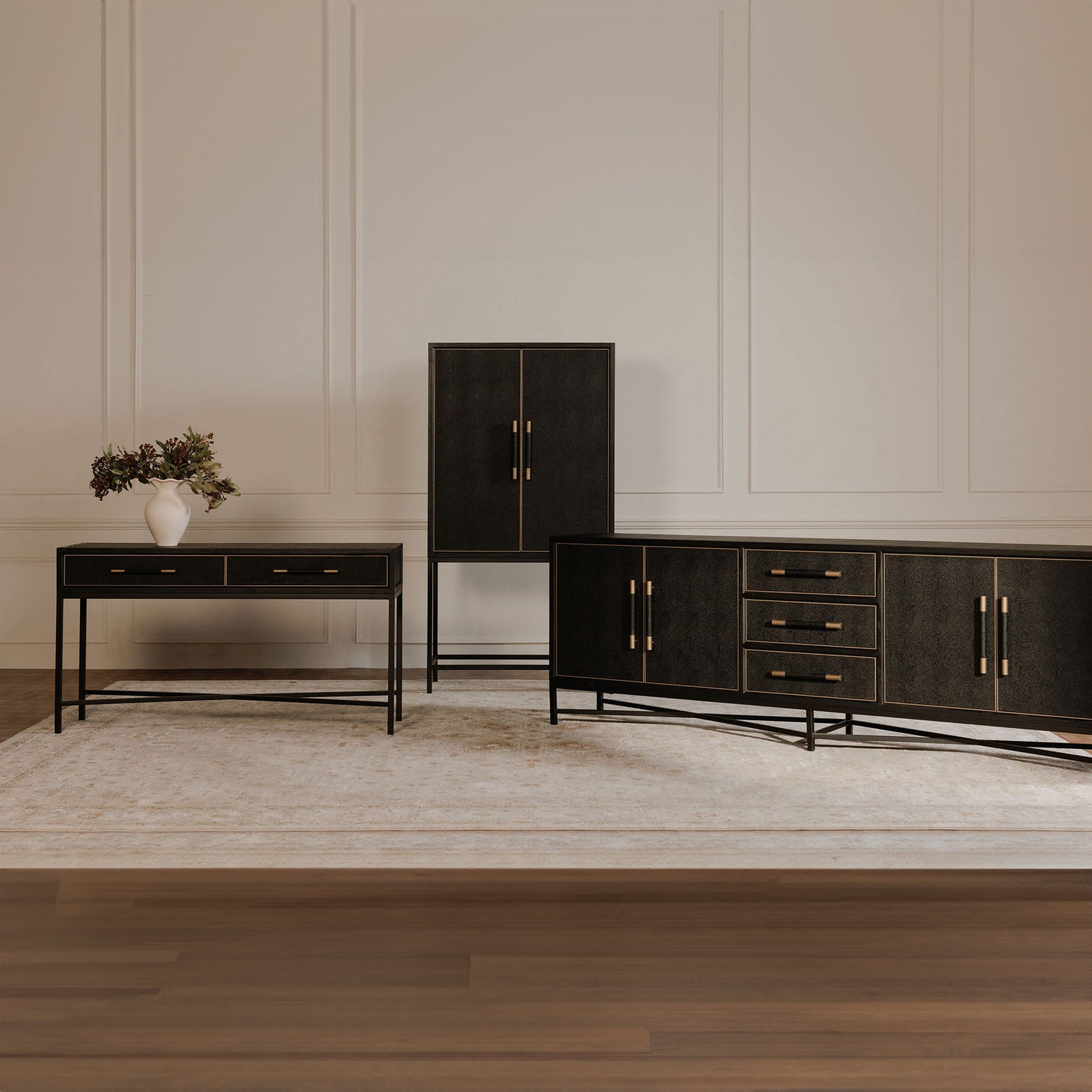 Mako Sideboard Large Black - Central Designs