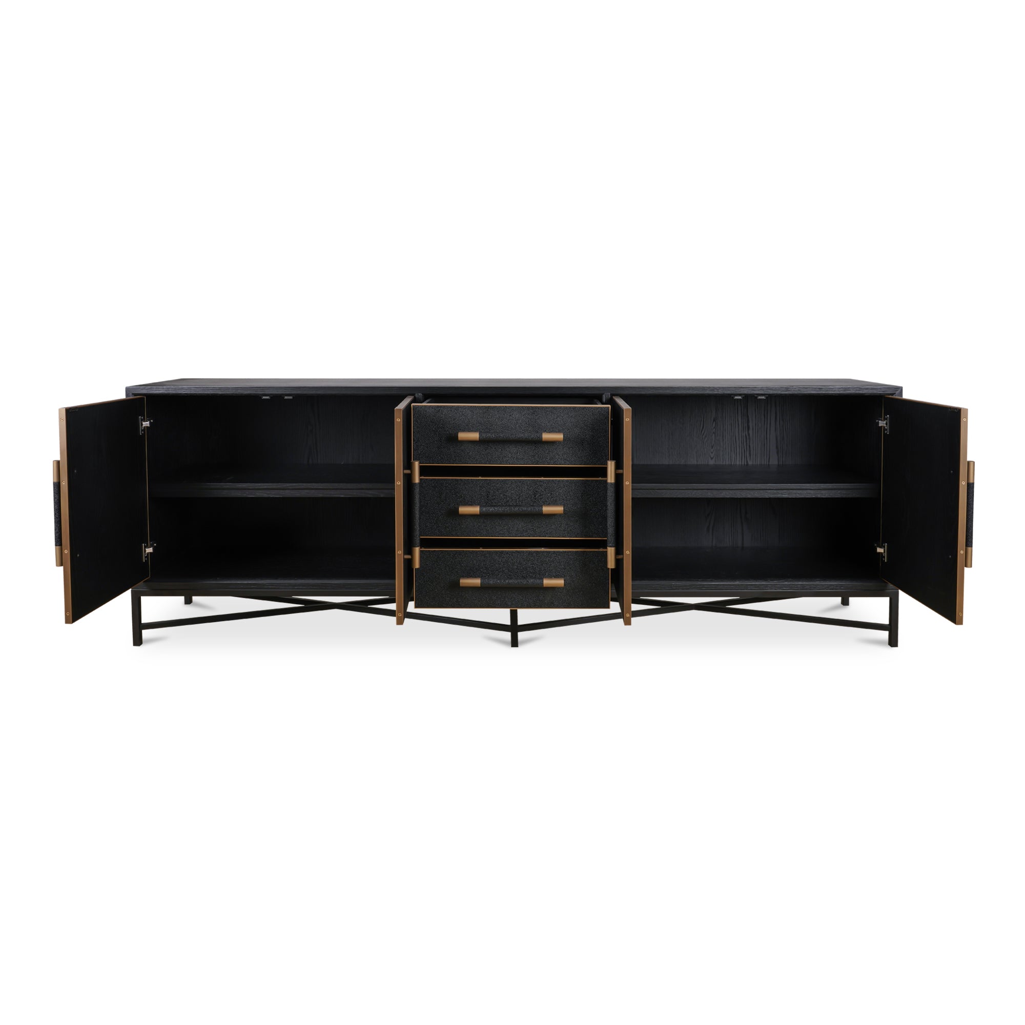 Mako Sideboard Large Black - Central Designs
