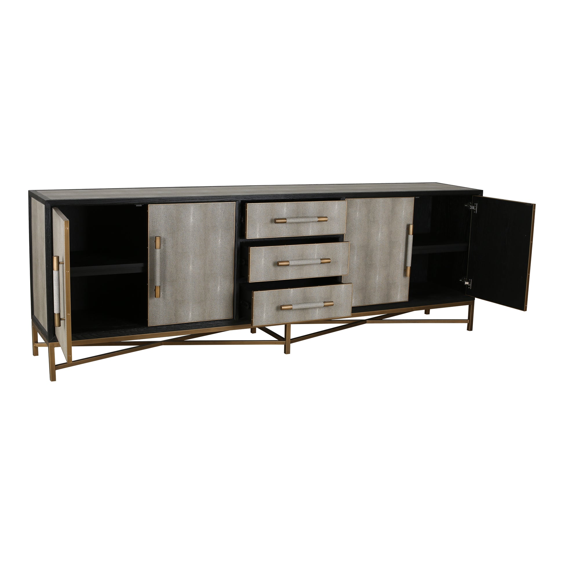 Mako Sideboard Large Grey - Central Designs