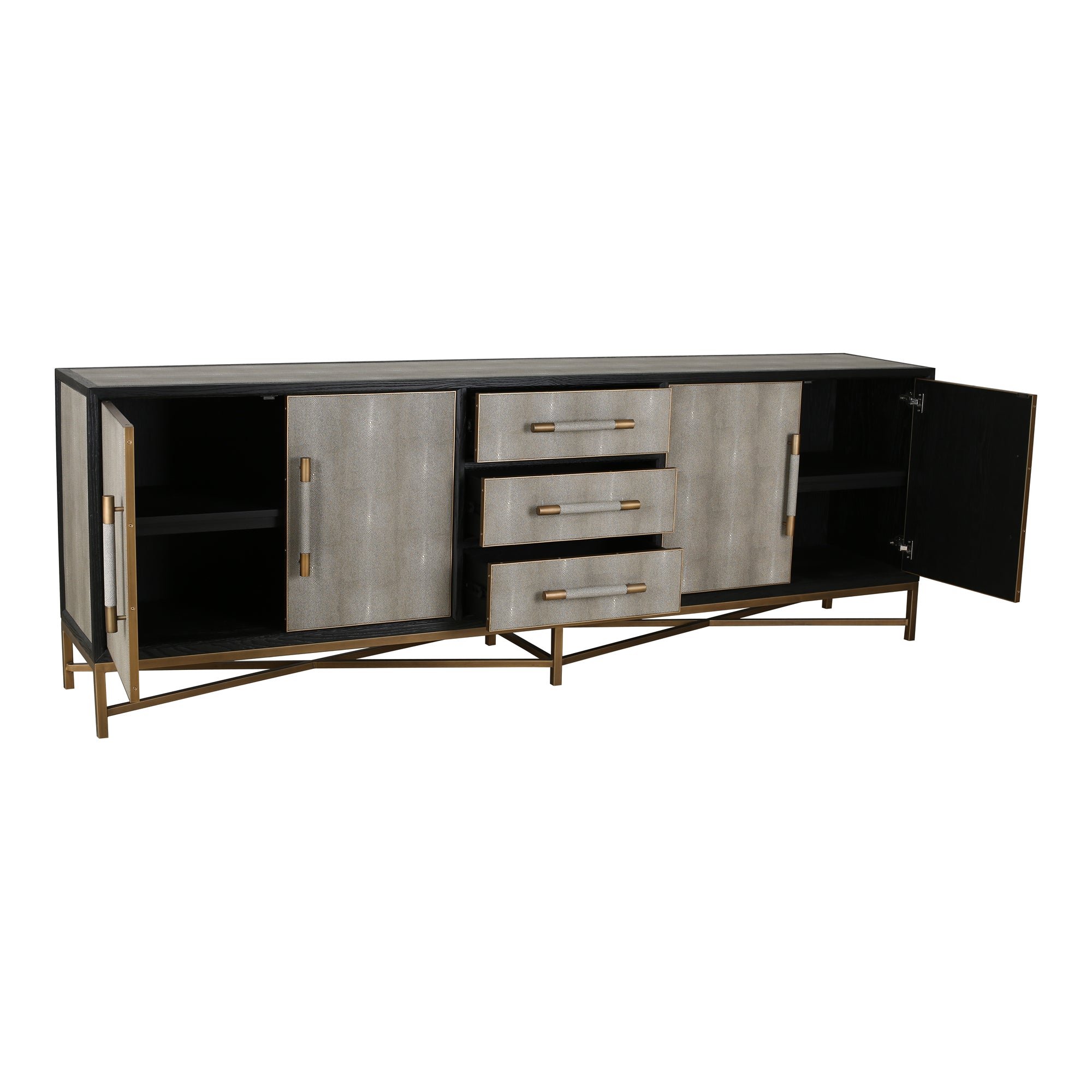 Mako Sideboard Large Grey - Central Designs