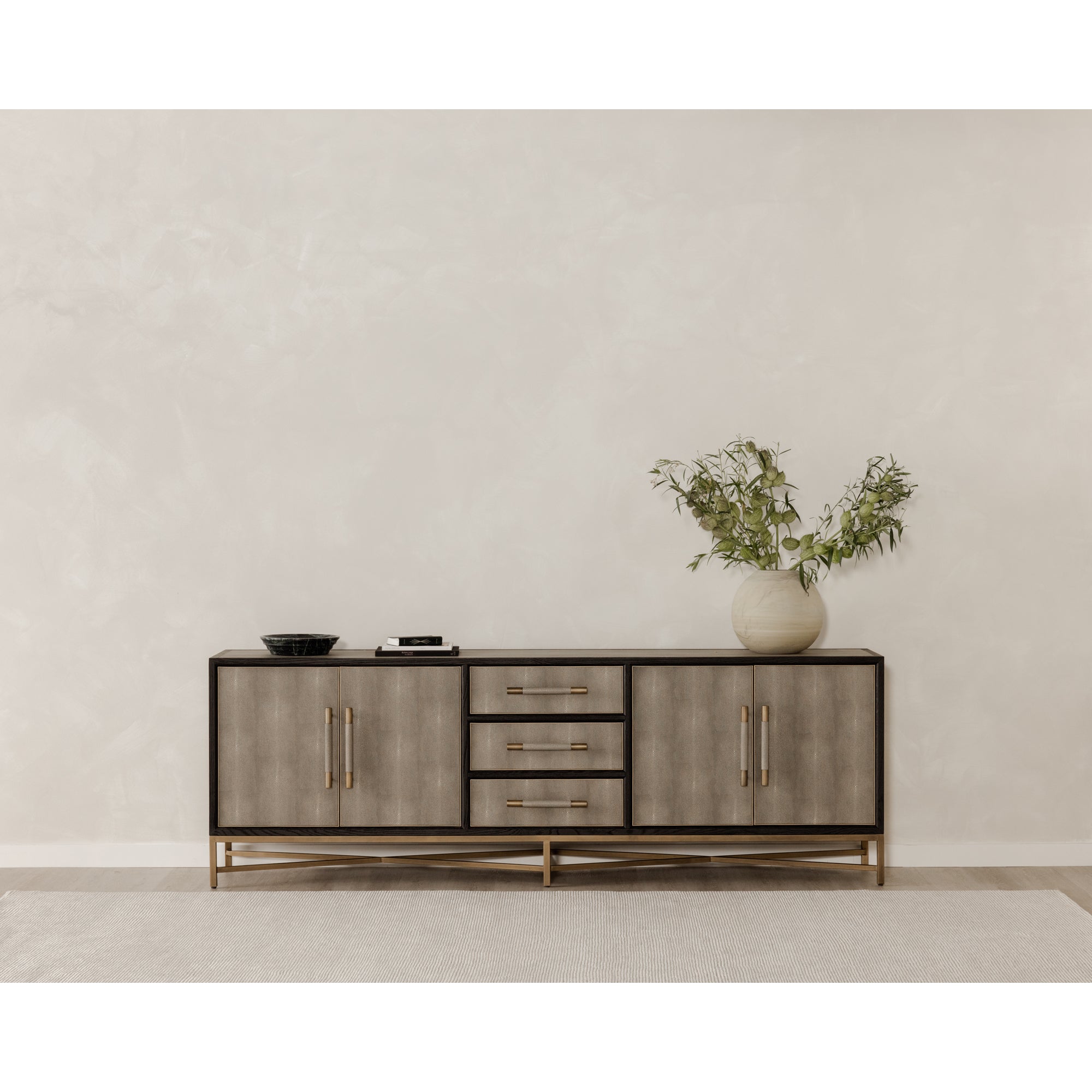 Mako Sideboard Large Grey - Central Designs