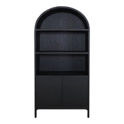 Wilde Display Cabinet Black Oak - Central Designs
