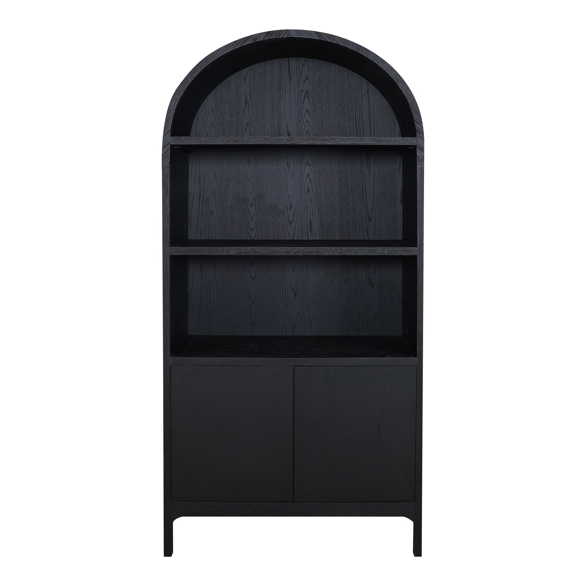 Wilde Display Cabinet Black Oak - Central Designs