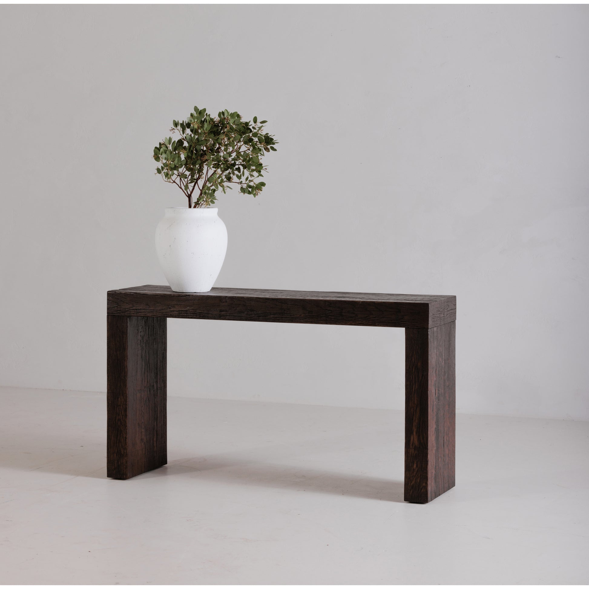 Evander Console Table Rustic Brown - Central Designs