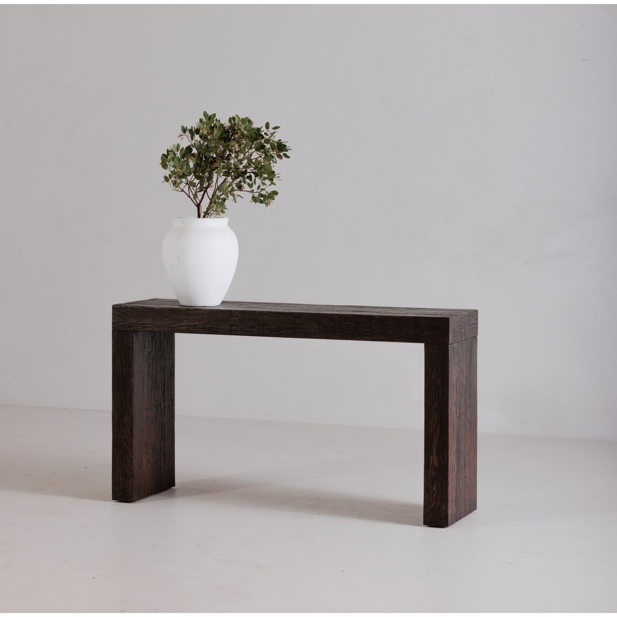 Evander Console Table Rustic Brown - Central Designs