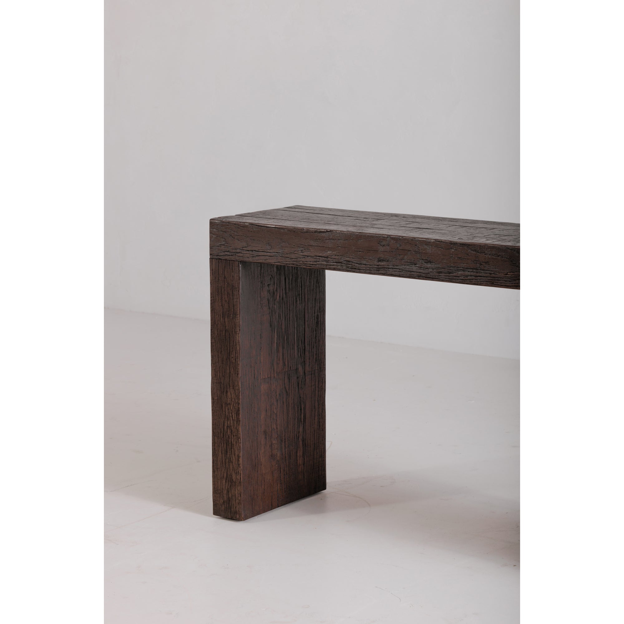 Evander Console Table Rustic Brown - Central Designs