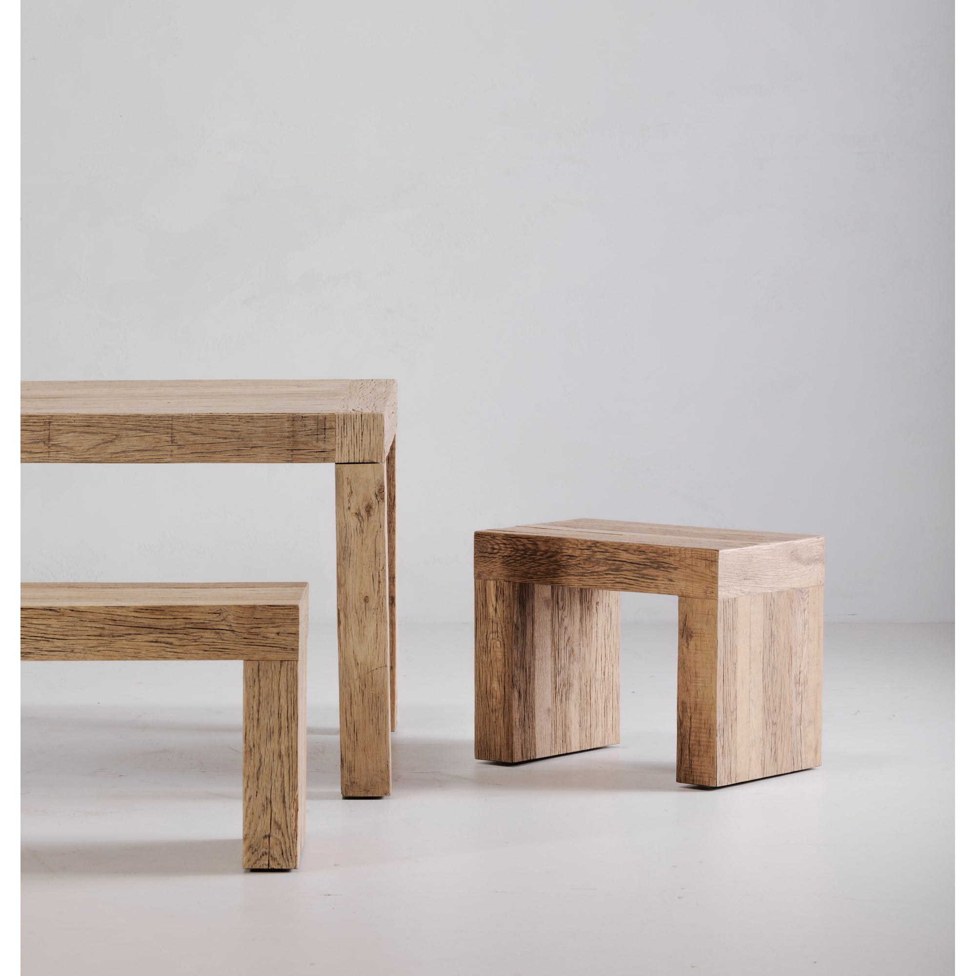 Evander Dining Stool Natural