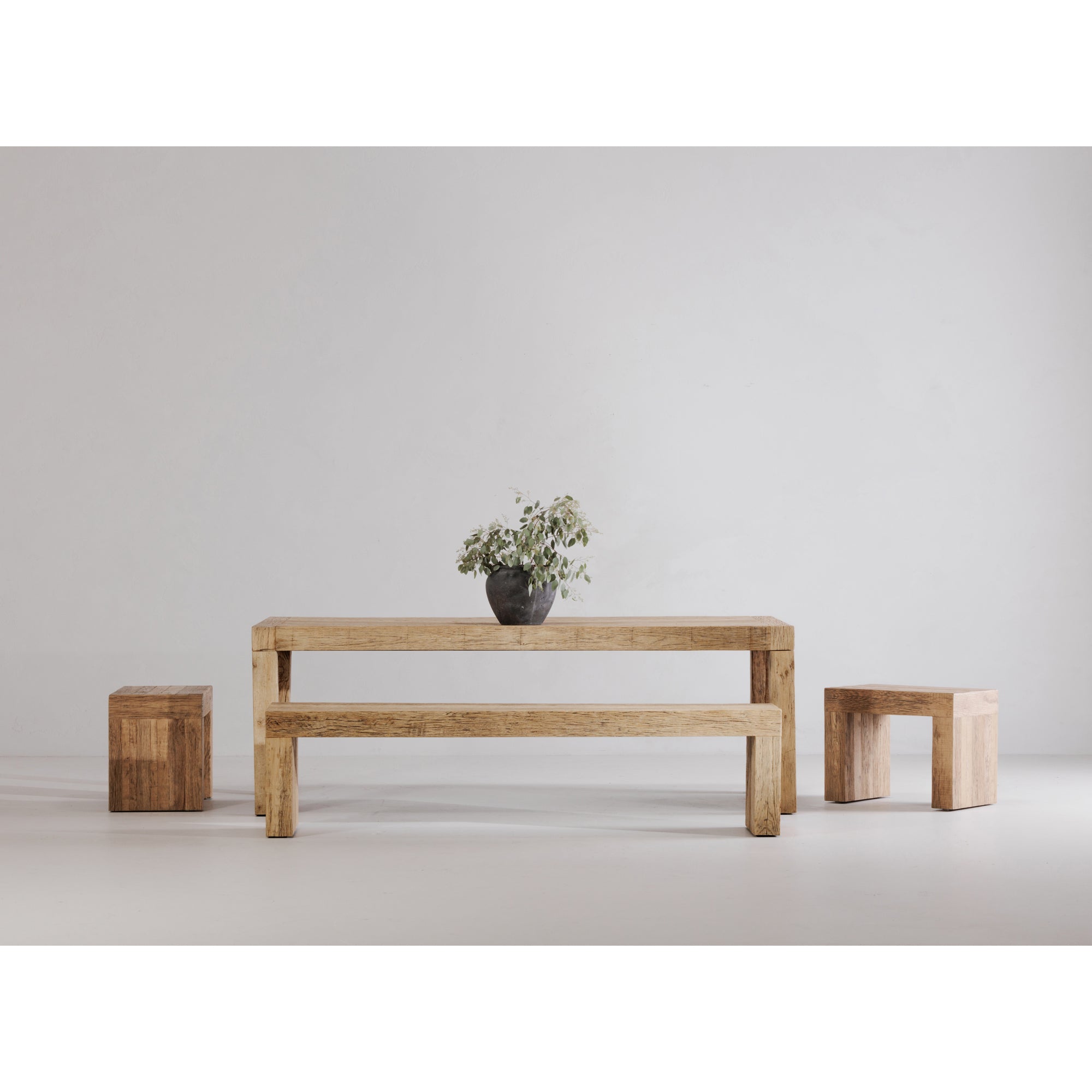 Evander Dining Stool Natural