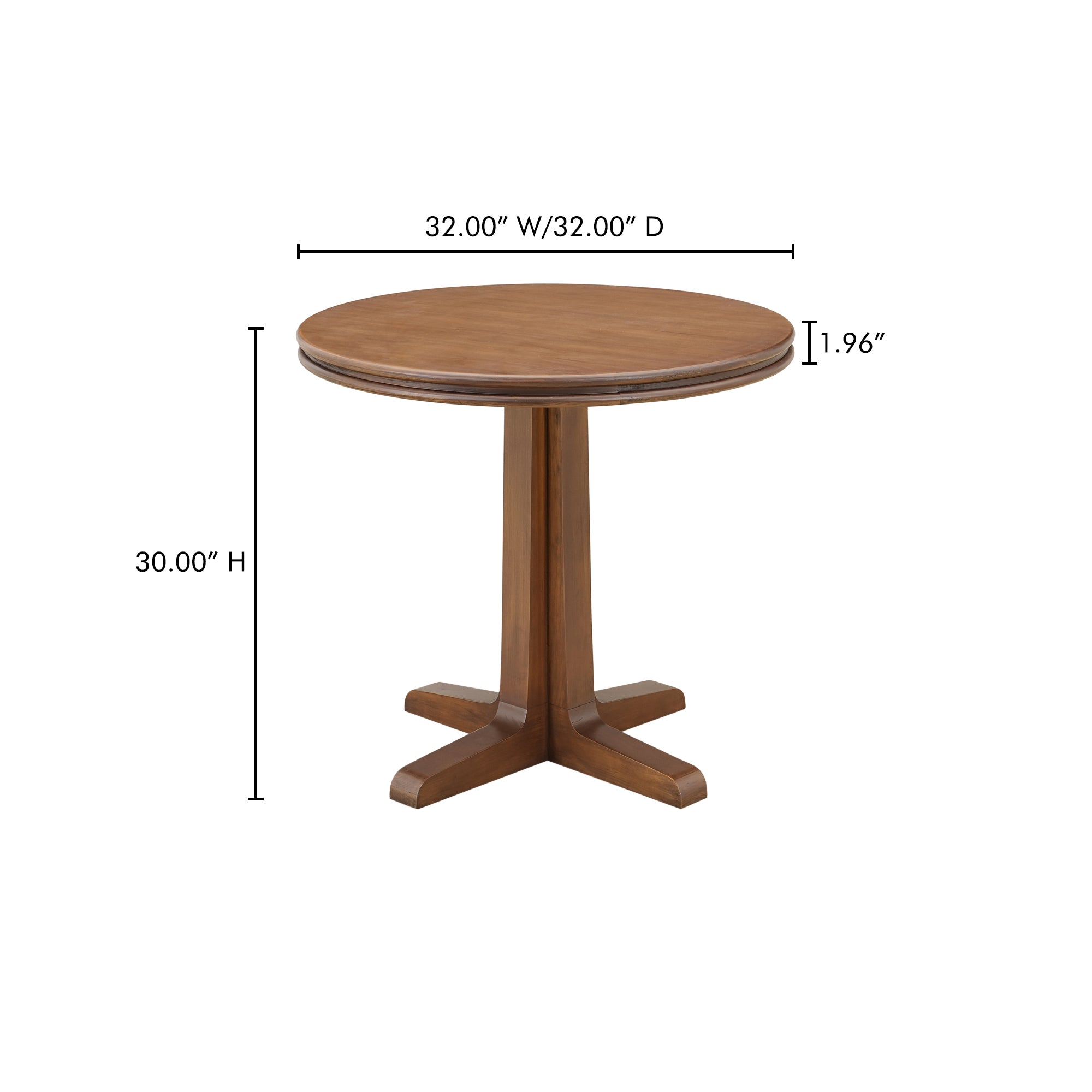 Charles Cafe Table Brown - Central Designs