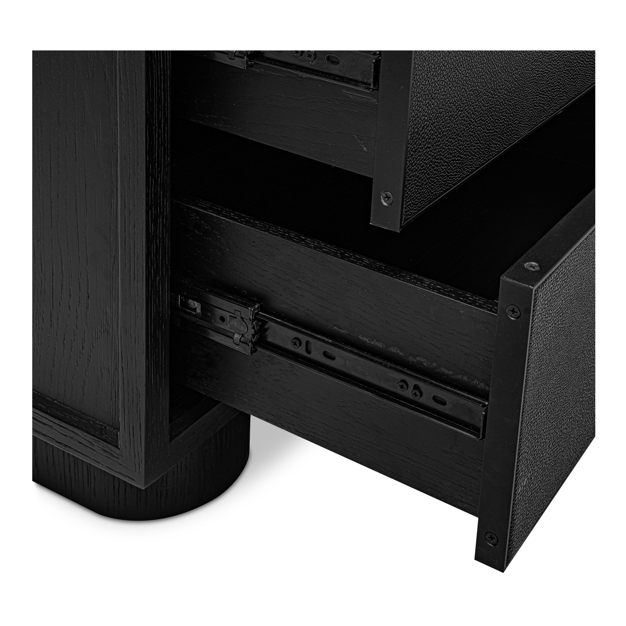 Marcelle Nightstand Black - Central Designs