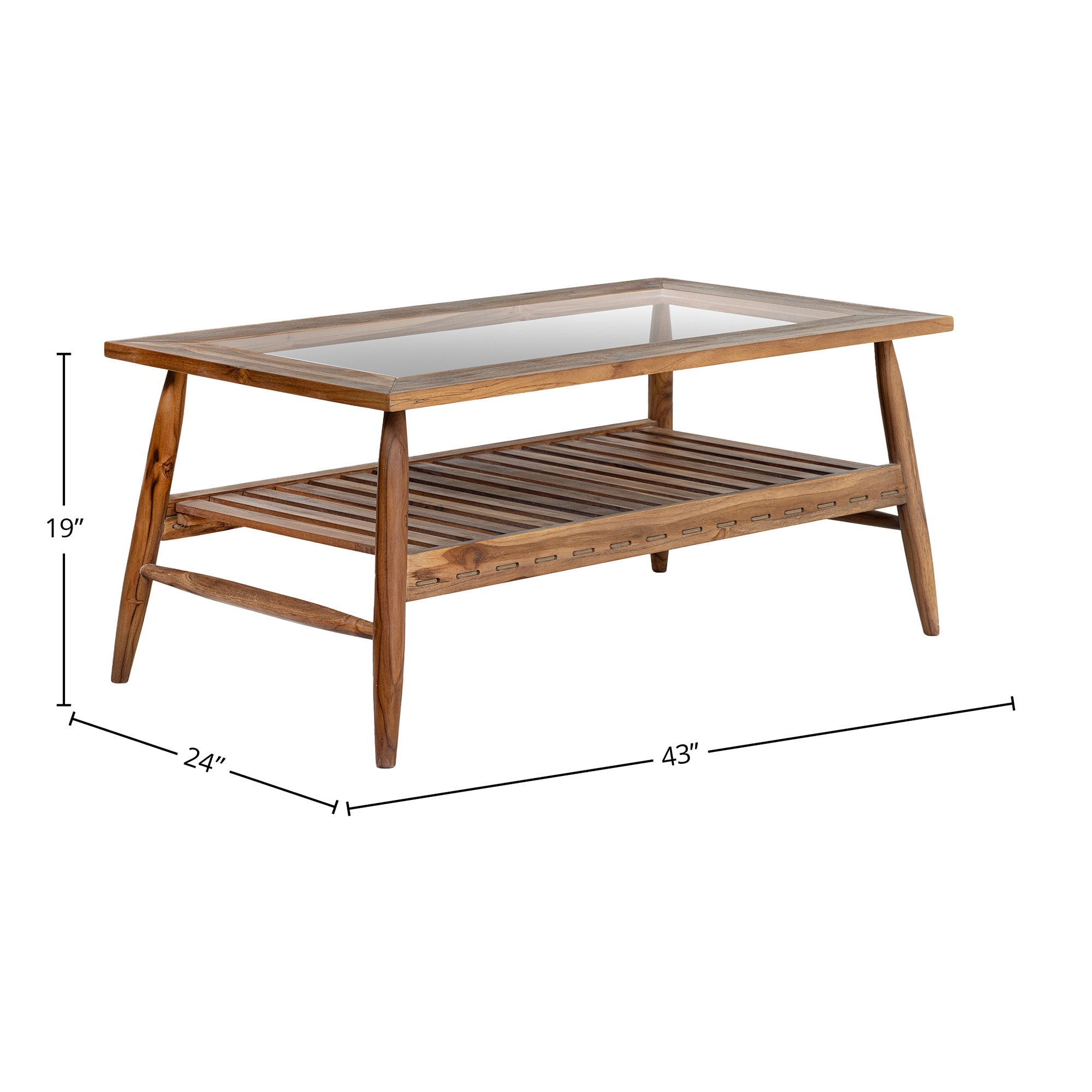 Vineyard Outdoor - Rectangular Coffee Table - Central Designs