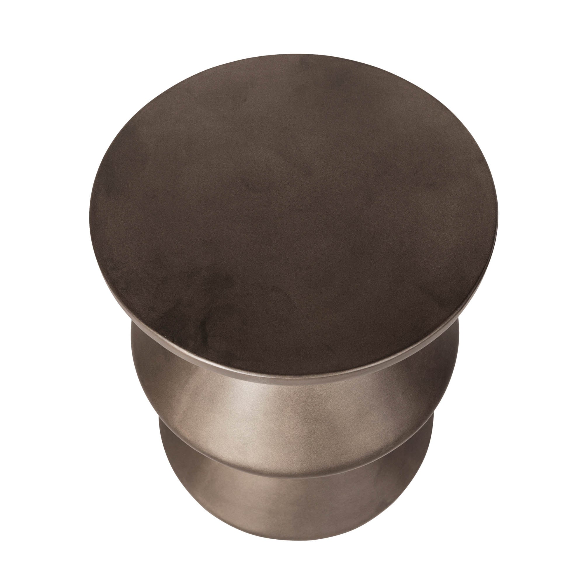 Concrete Inverted Side Table - Bronze