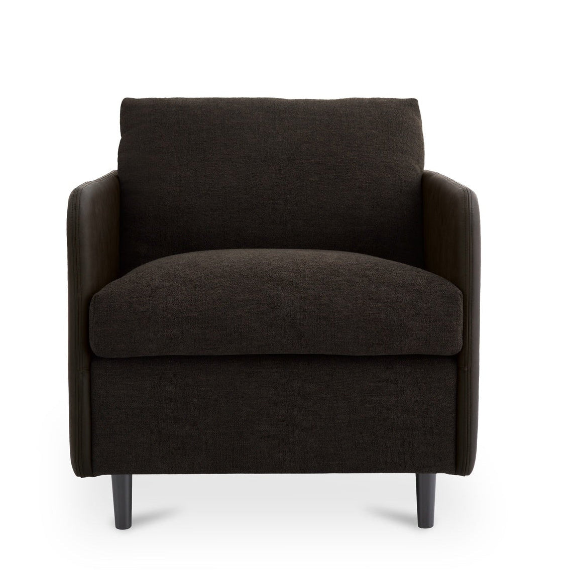 Teller Accent Chair Warm Black - Central Designs