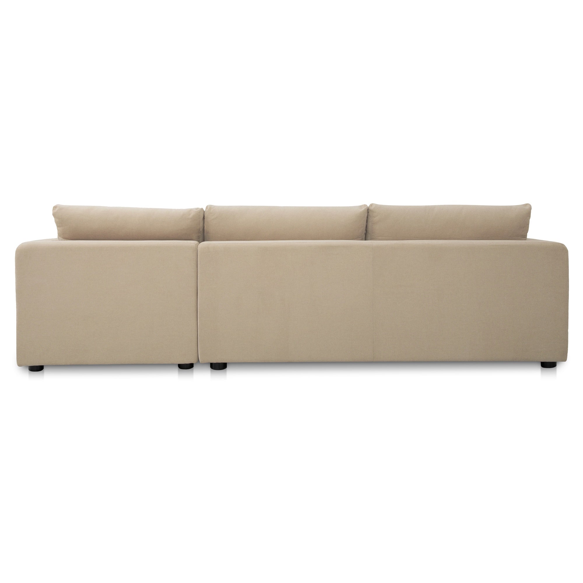 Burrow Sleeper Sectional With Storage Chaise Sand Right