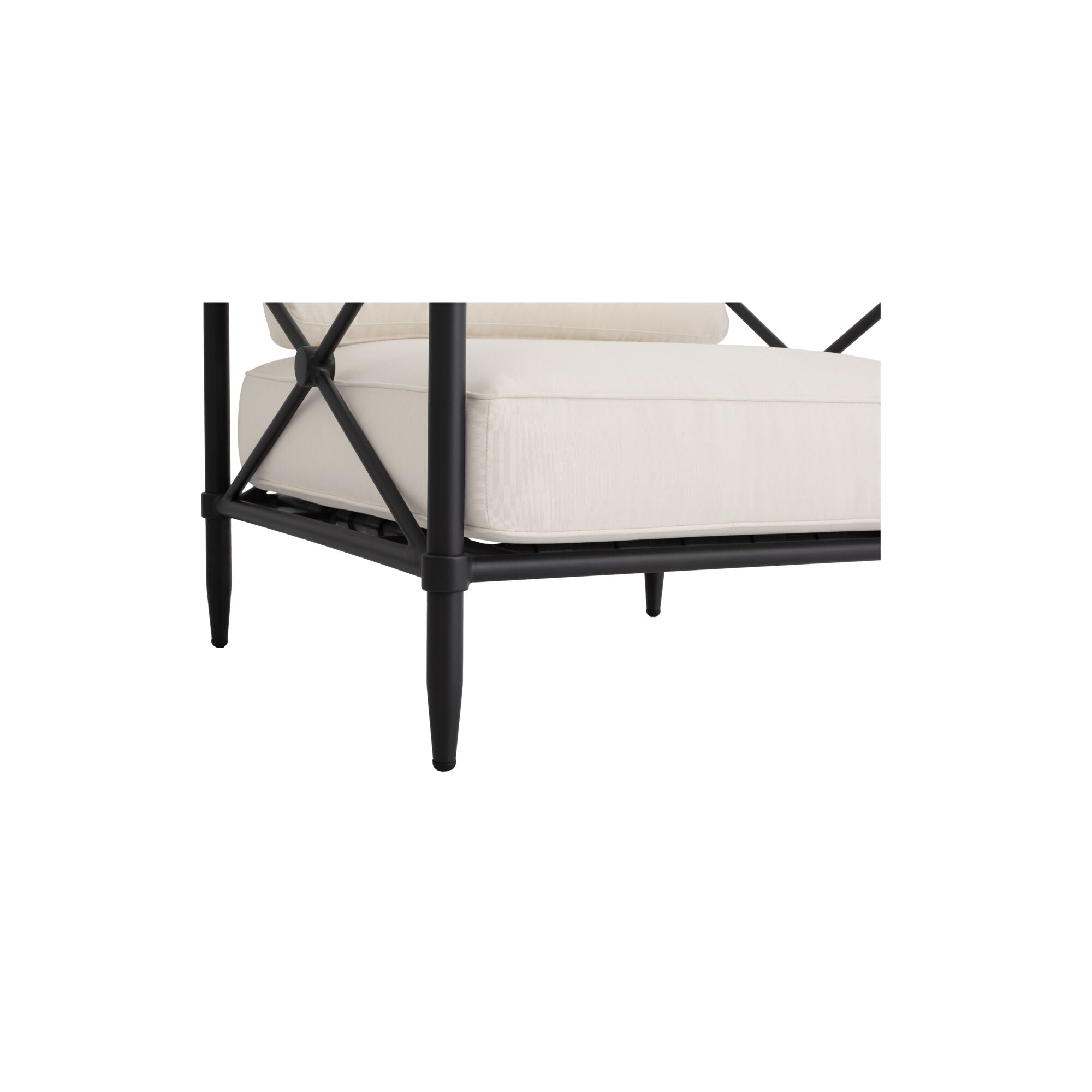 Willow Outdoor Accent Chair Cream - Central Designs