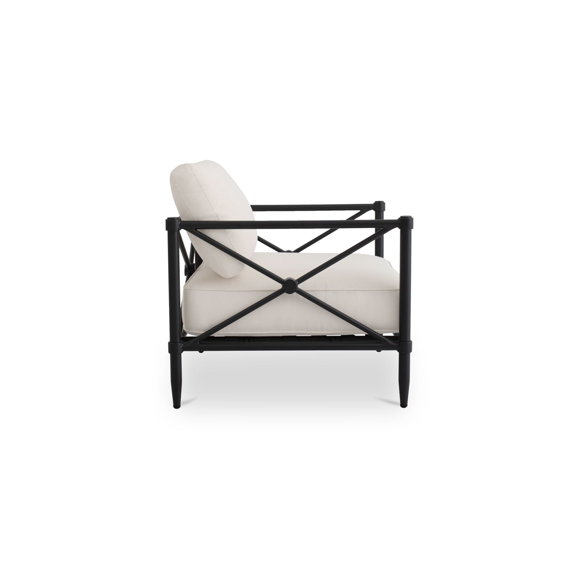 Willow Outdoor Accent Chair Cream - Central Designs