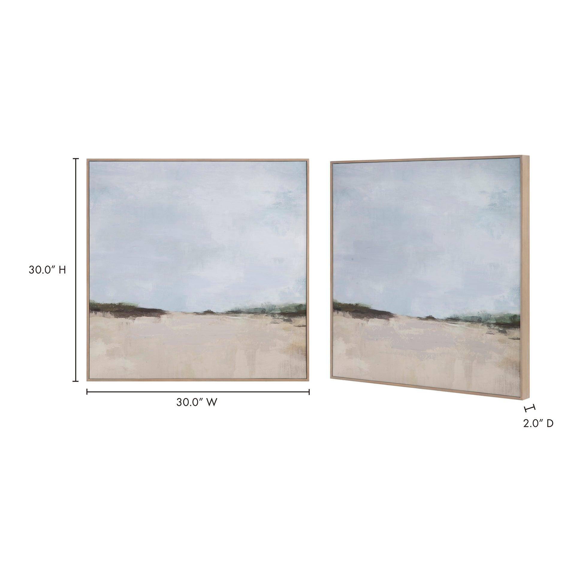 Grasslands Framed Painting - Central Designs