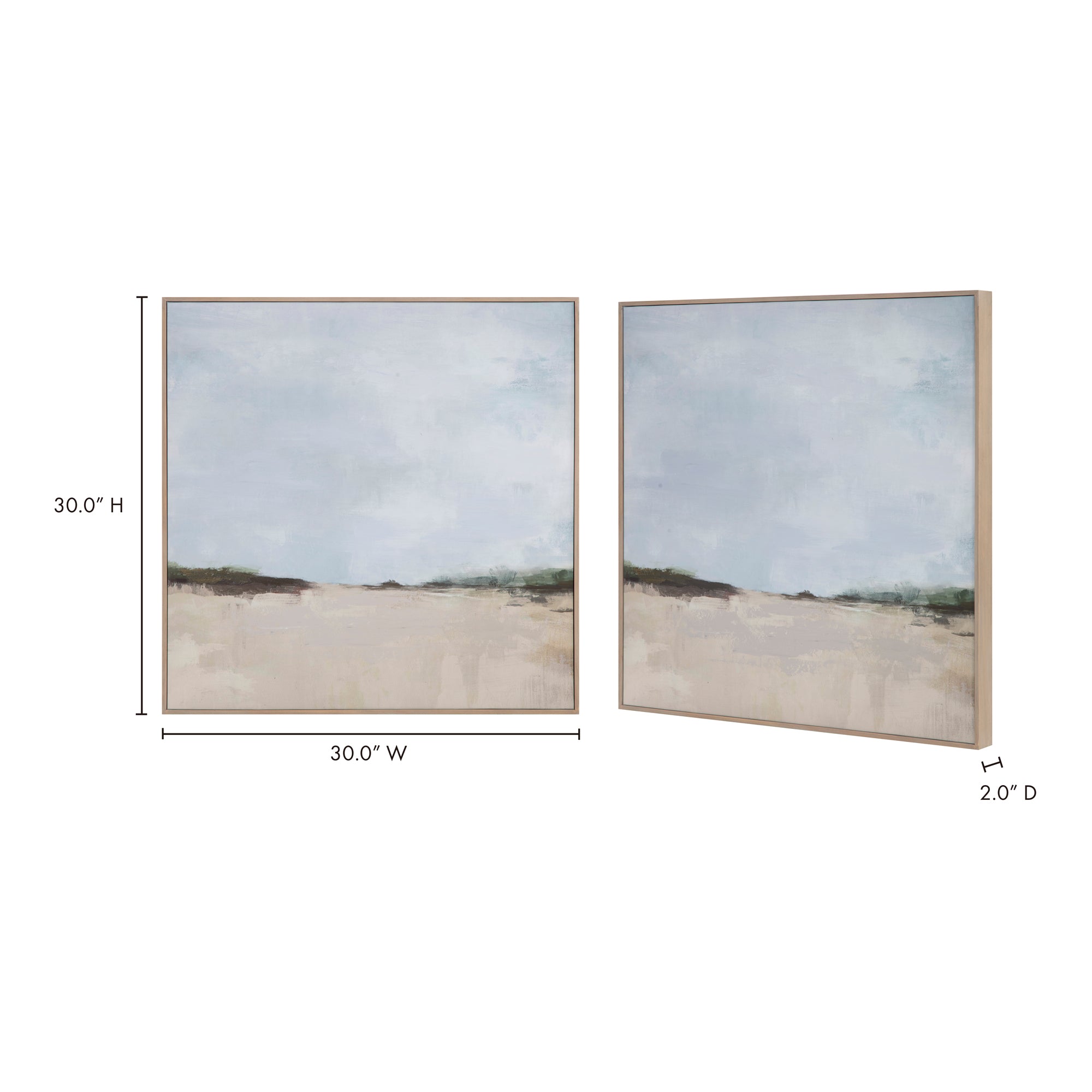 Grasslands Framed Painting - Central Designs