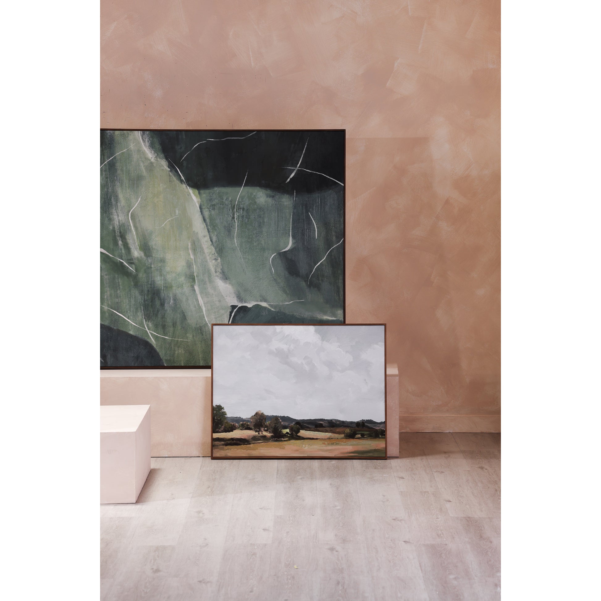 Vast Country Framed Painting - Central Designs