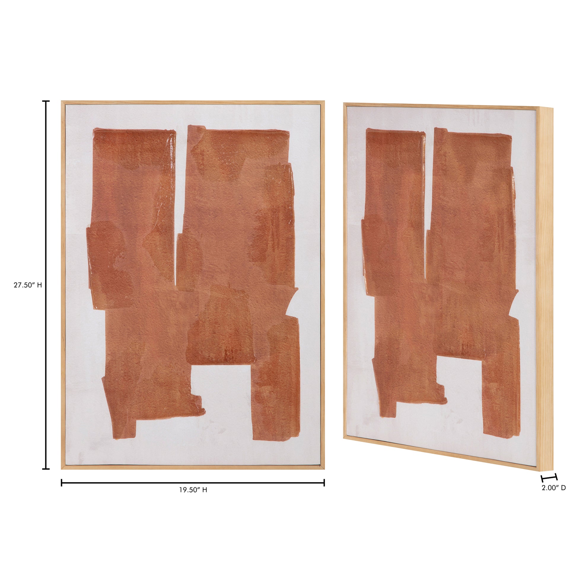 Cici 1 Framed Painting - Central Designs