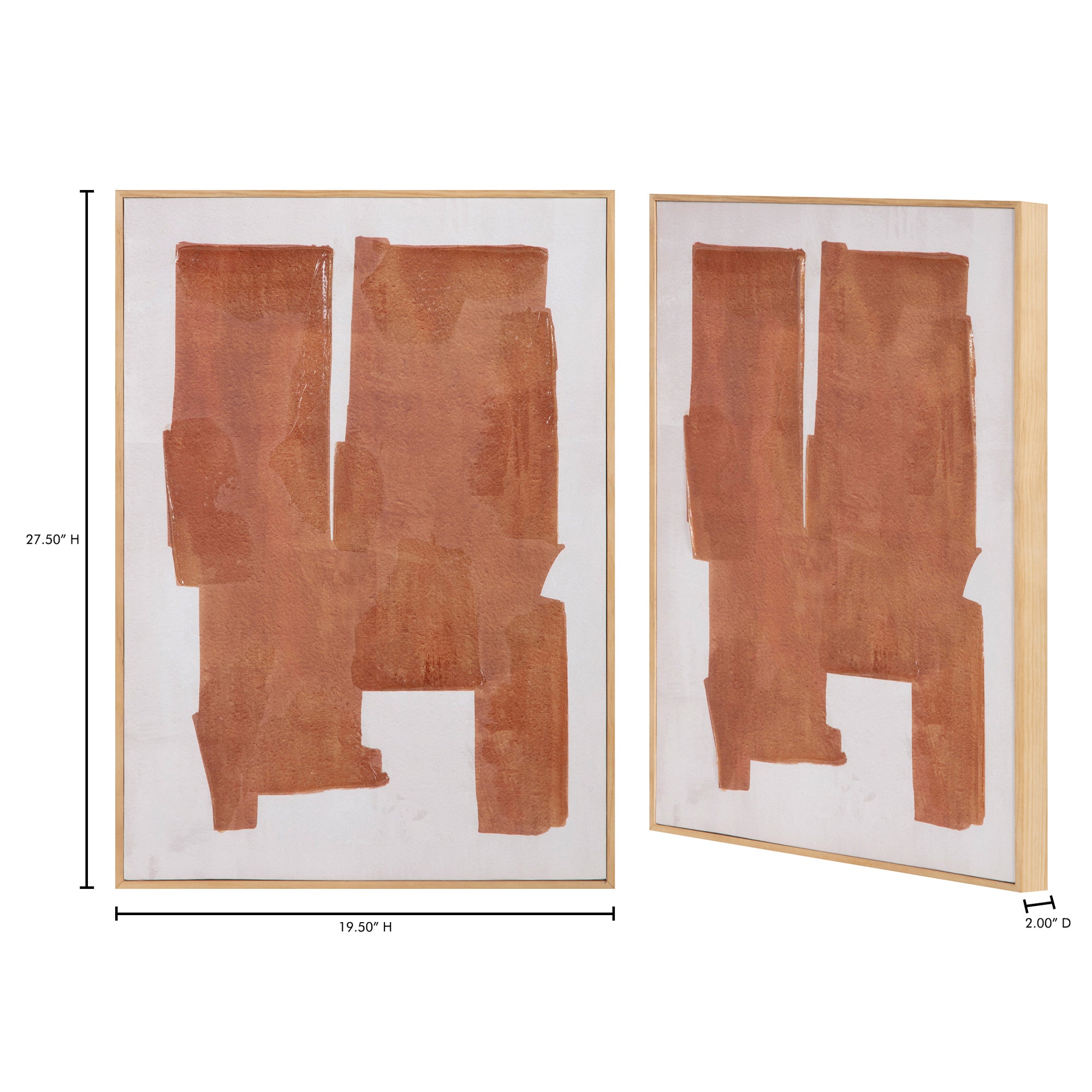 Cici 1 Framed Painting - Central Designs