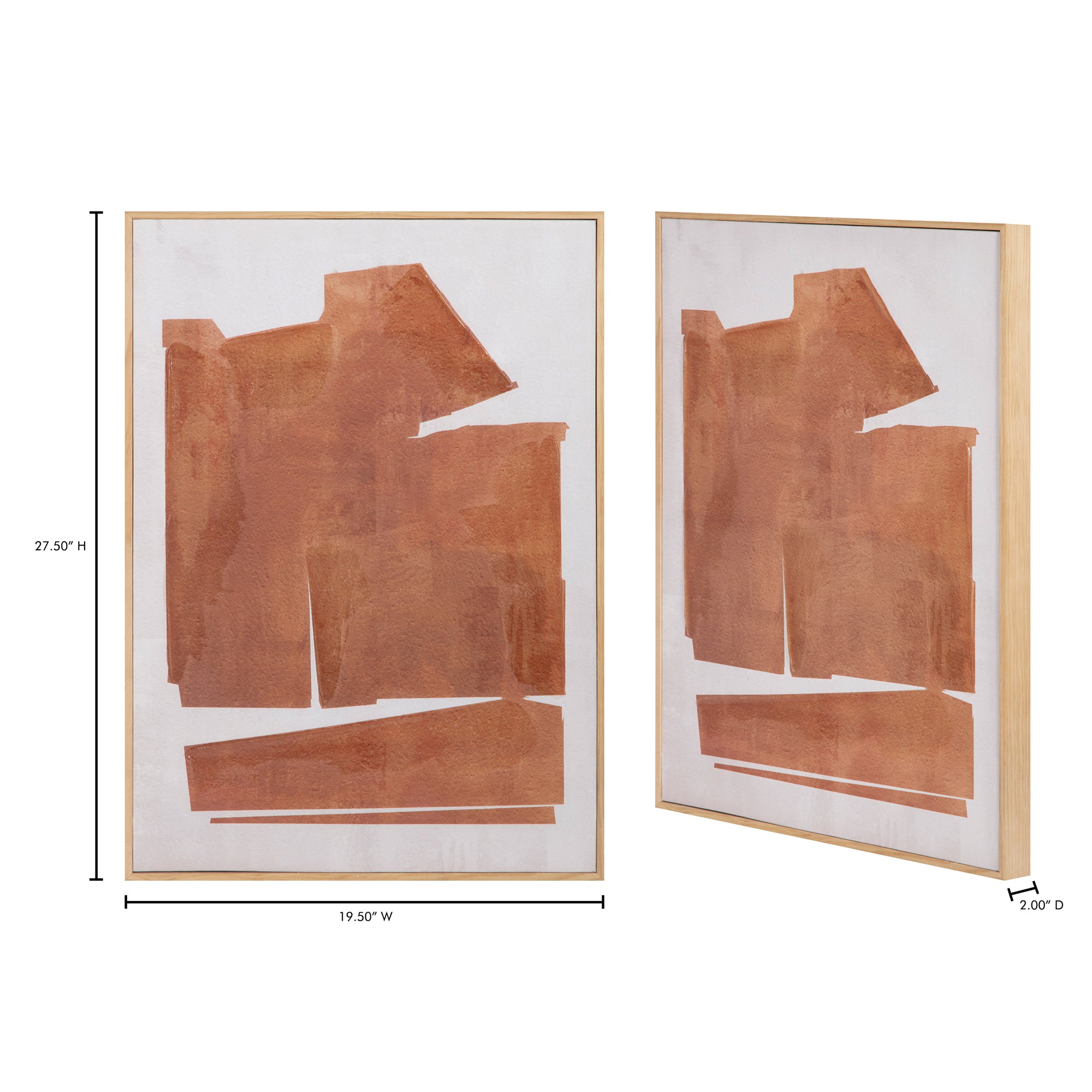 Cici 2 Framed Painting - Central Designs