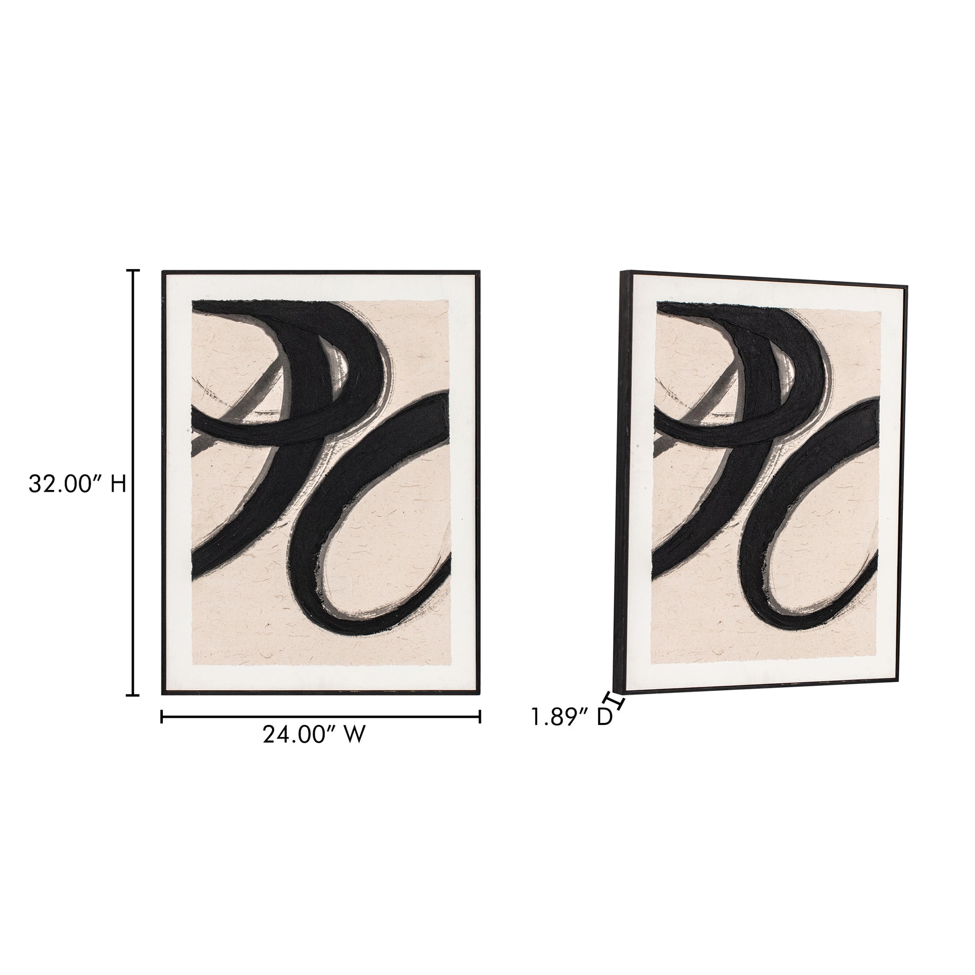 Poet 1 Framed Painting - Central Designs