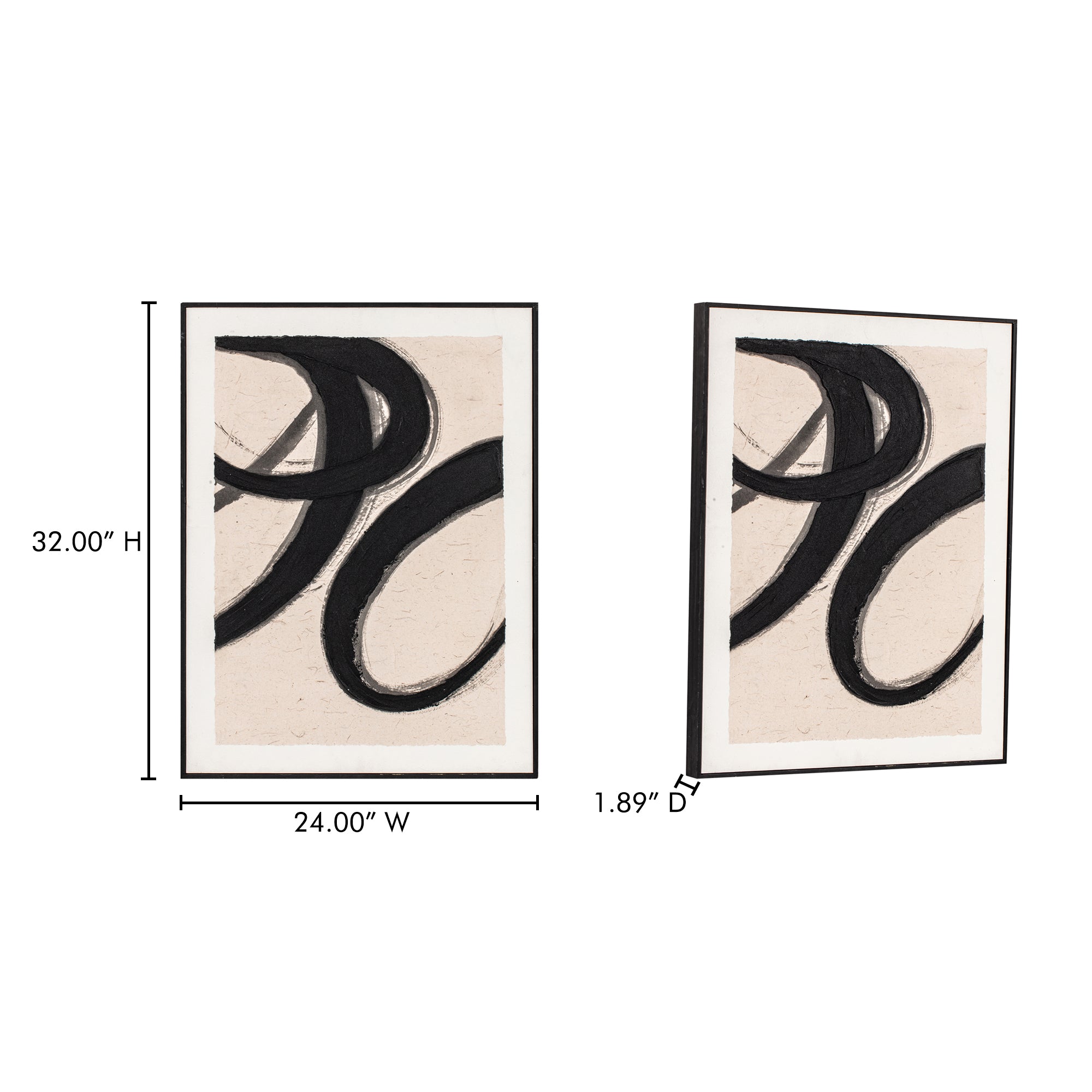 Poet 1 Framed Painting - Central Designs