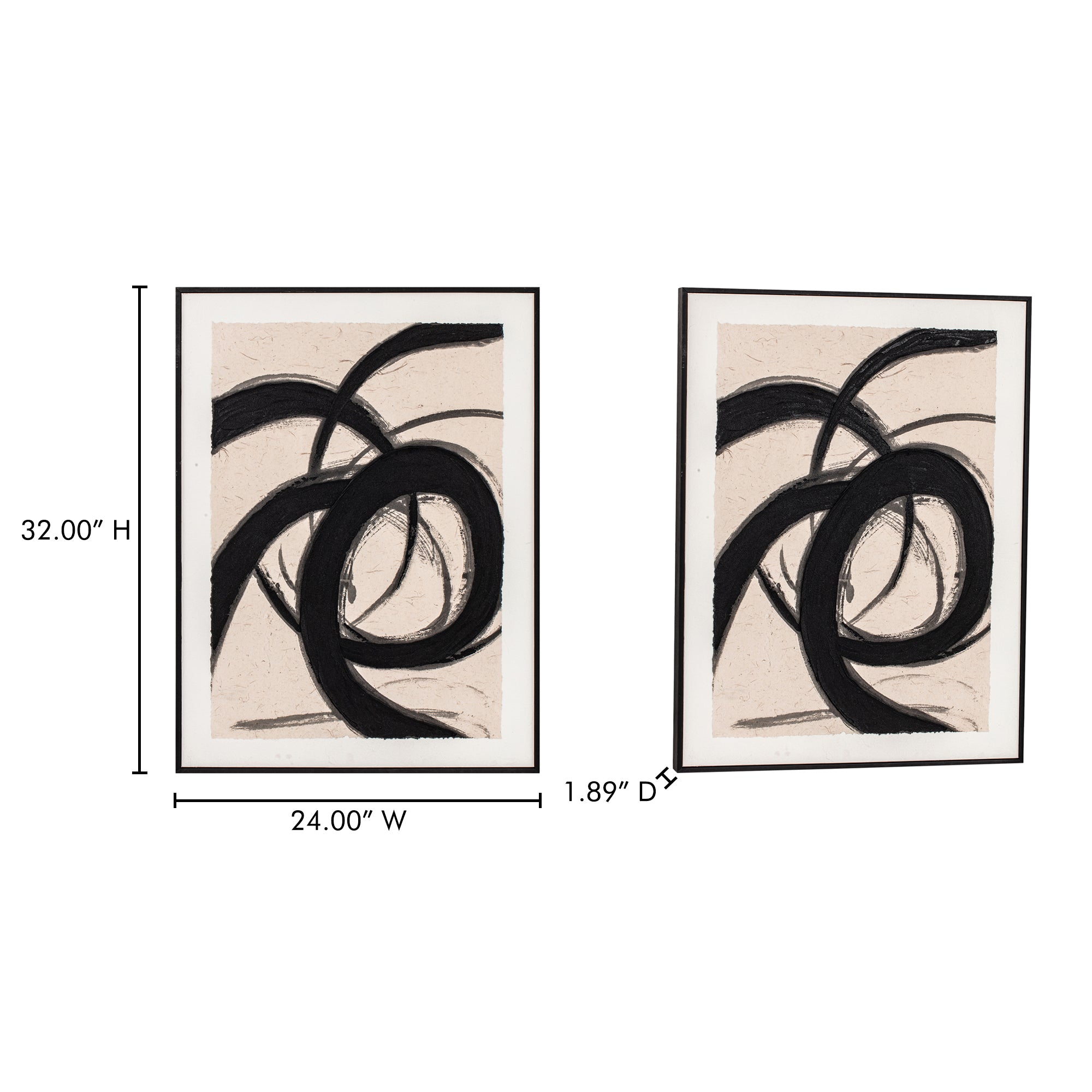 Poet 2 Framed Painting - Central Designs