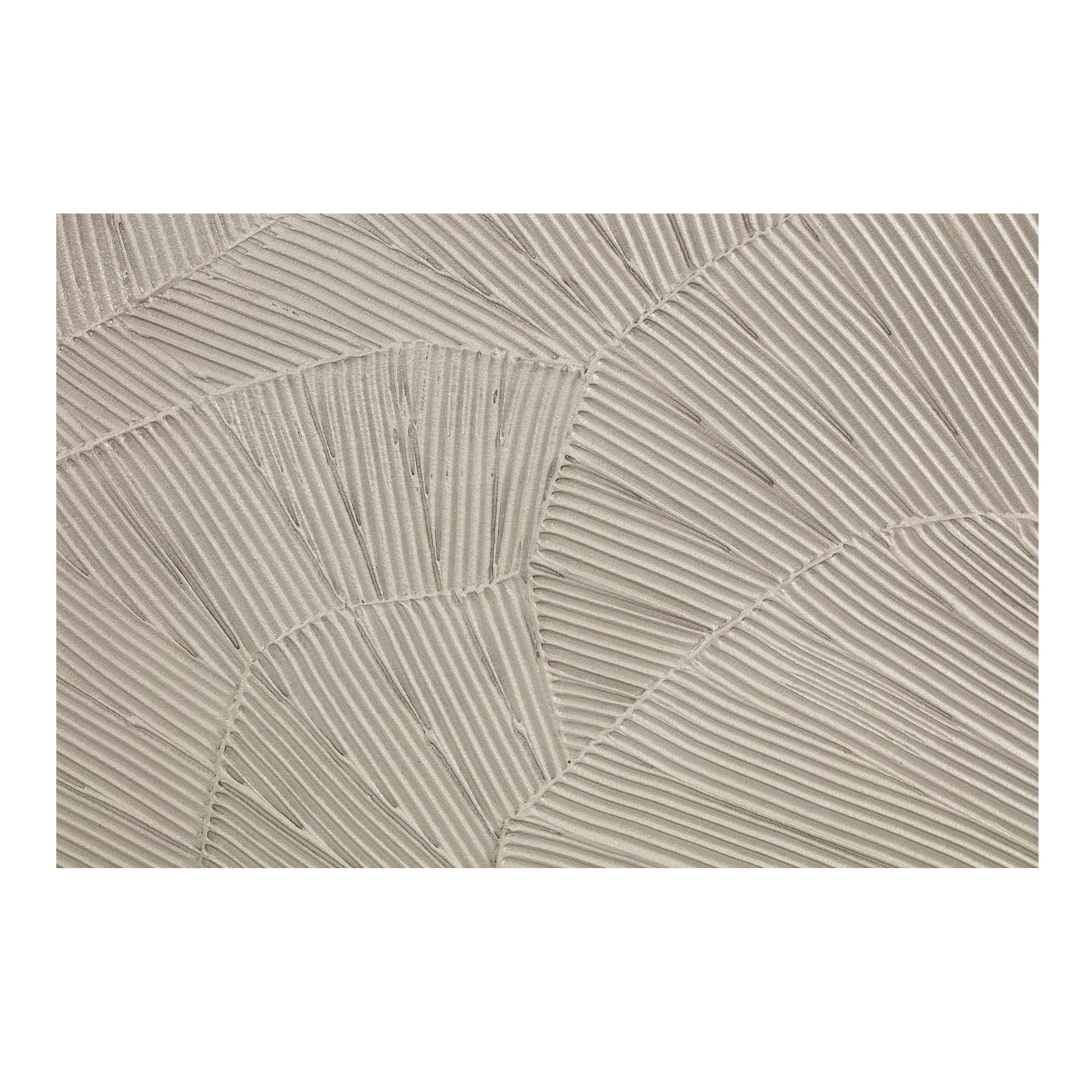 Flutter Framed Painting Cool Beige - Central Designs