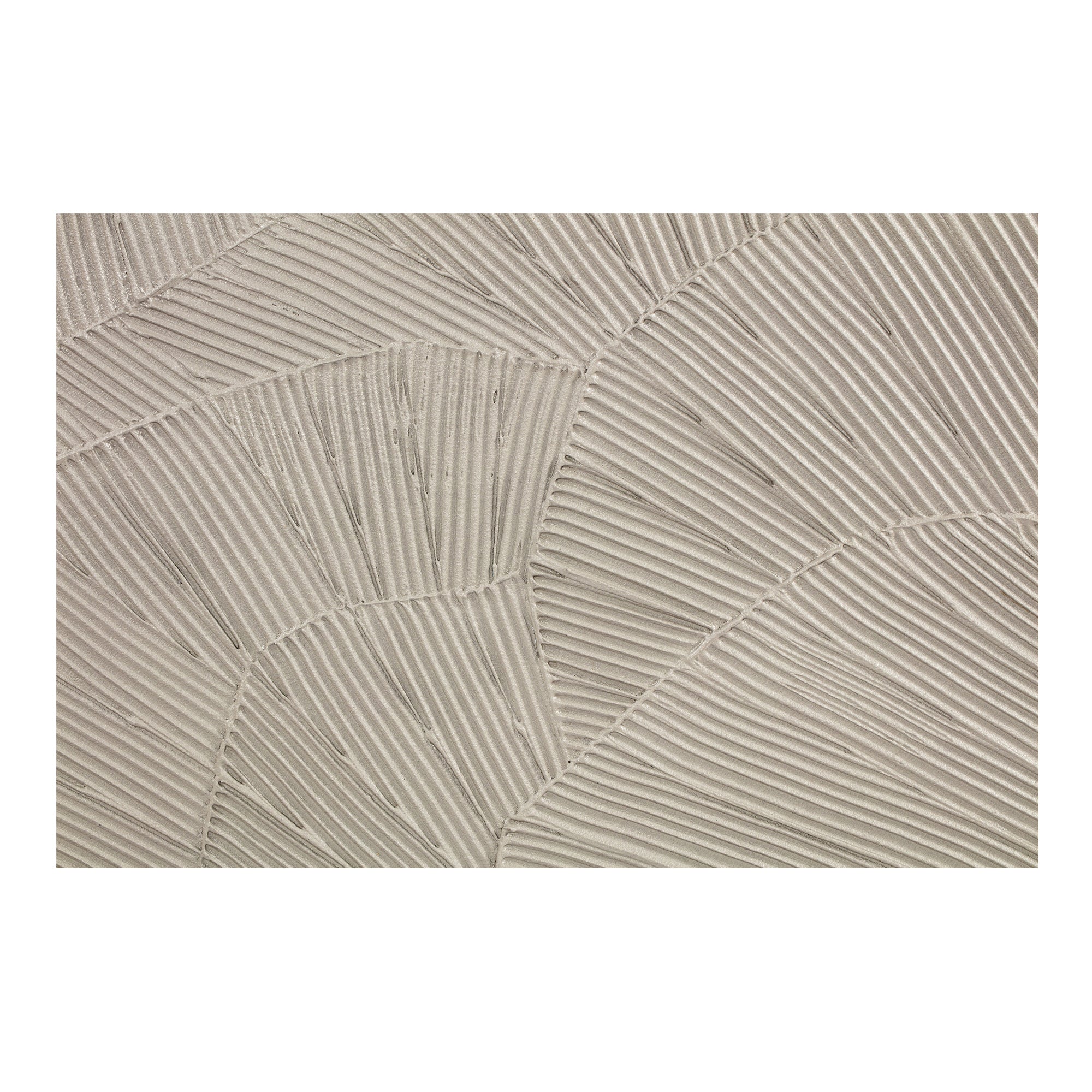 Flutter Framed Painting Cool Beige - Central Designs