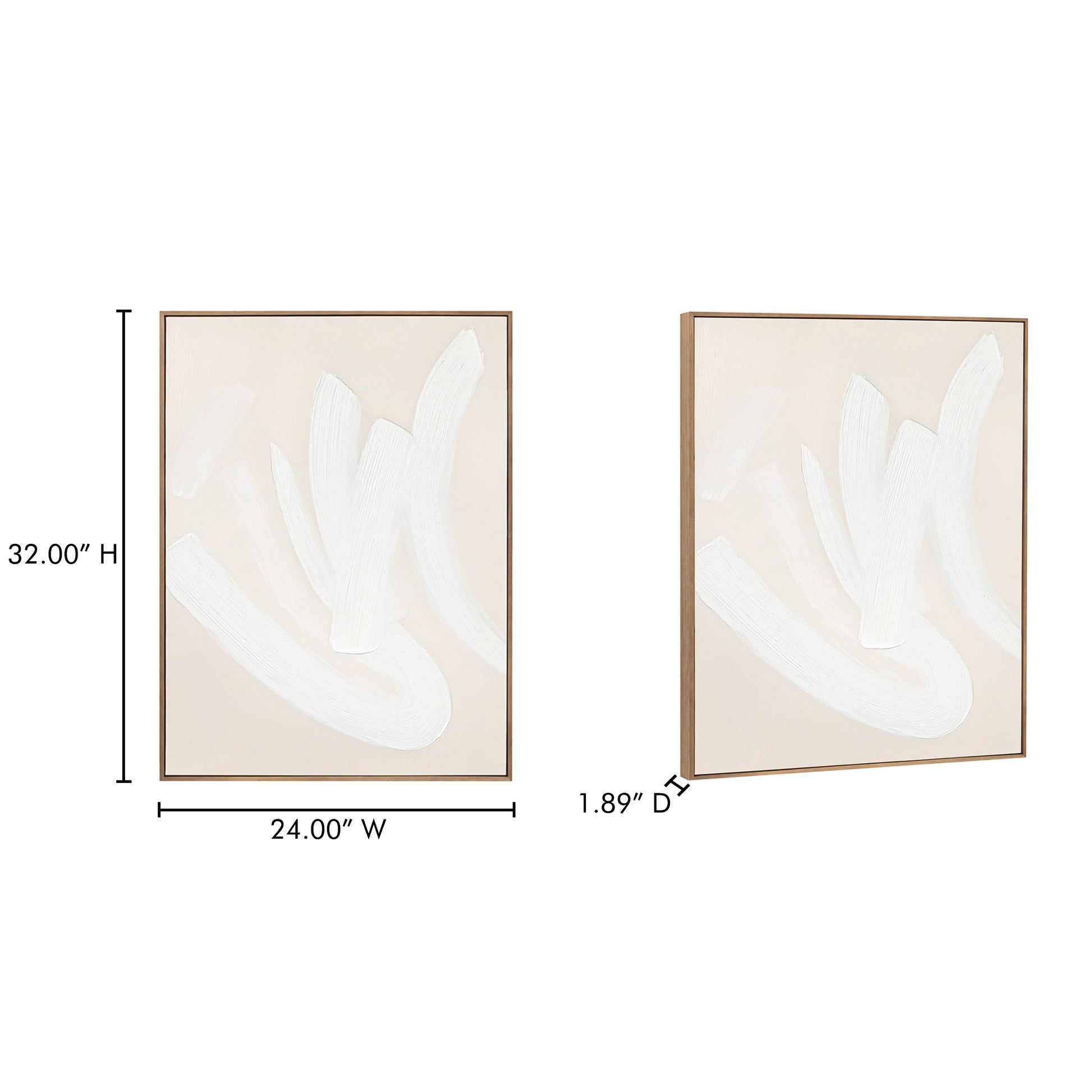 Chorus 1 Framed Painting - Central Designs