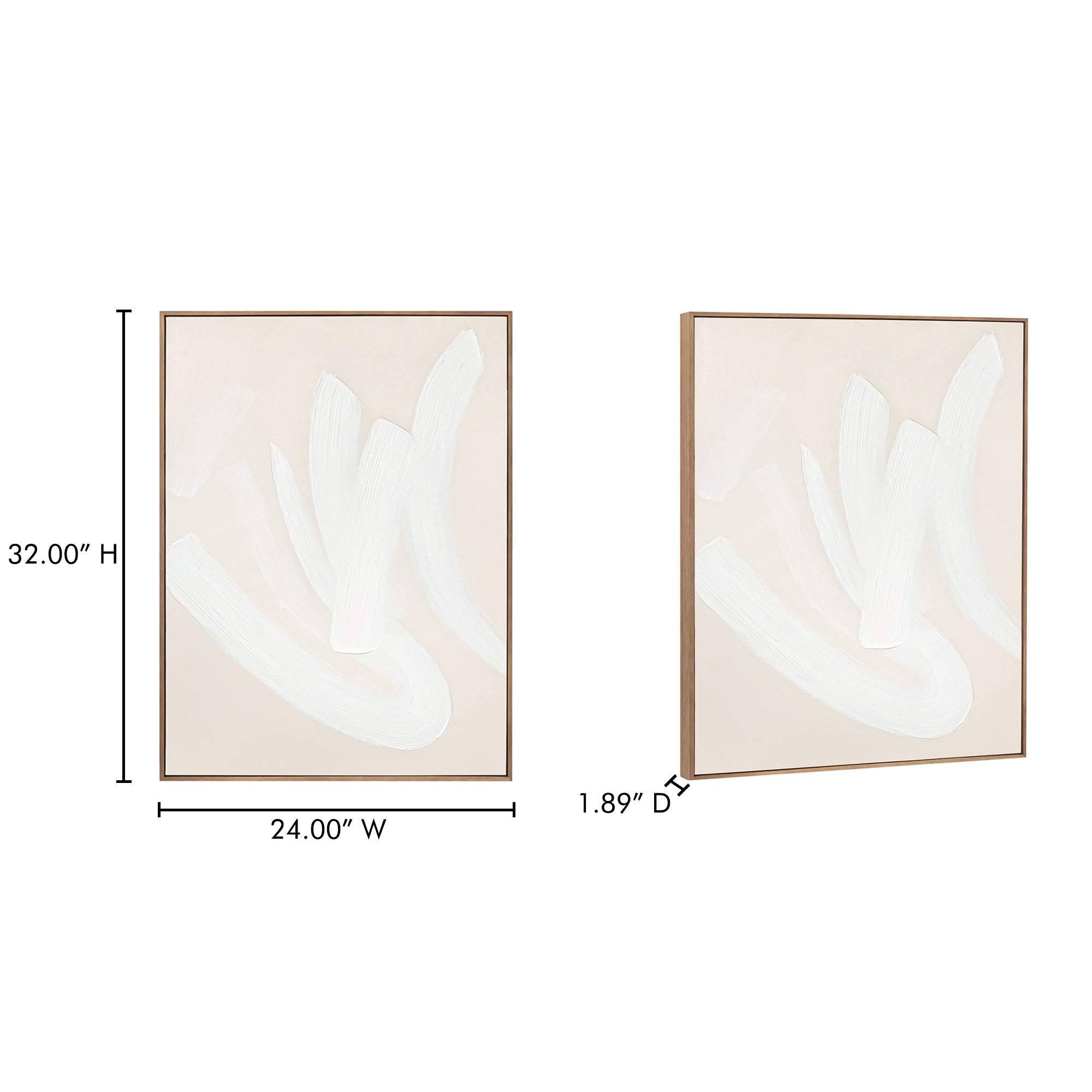 Chorus 1 Framed Painting - Central Designs
