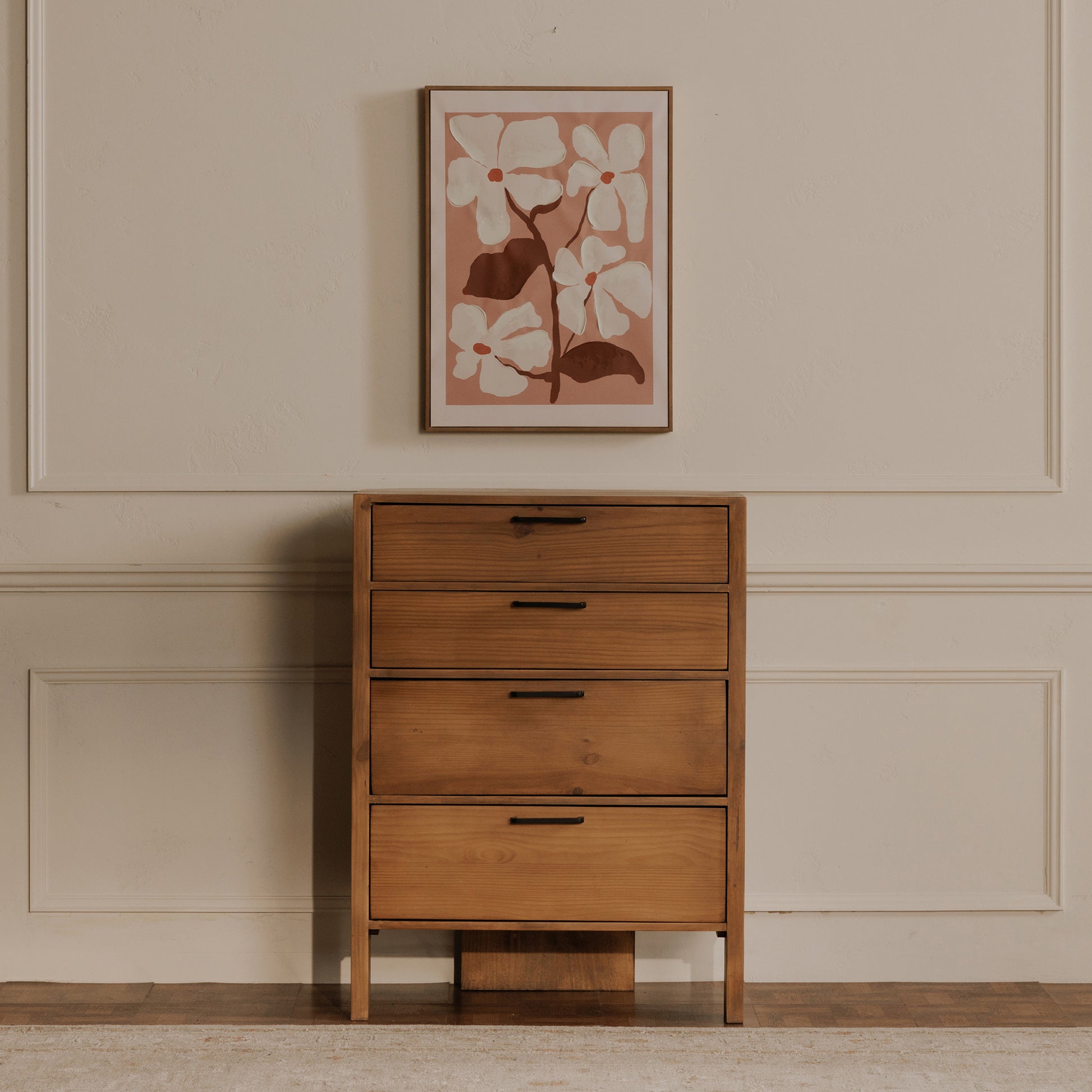 Blush Framed Painting - Central Designs