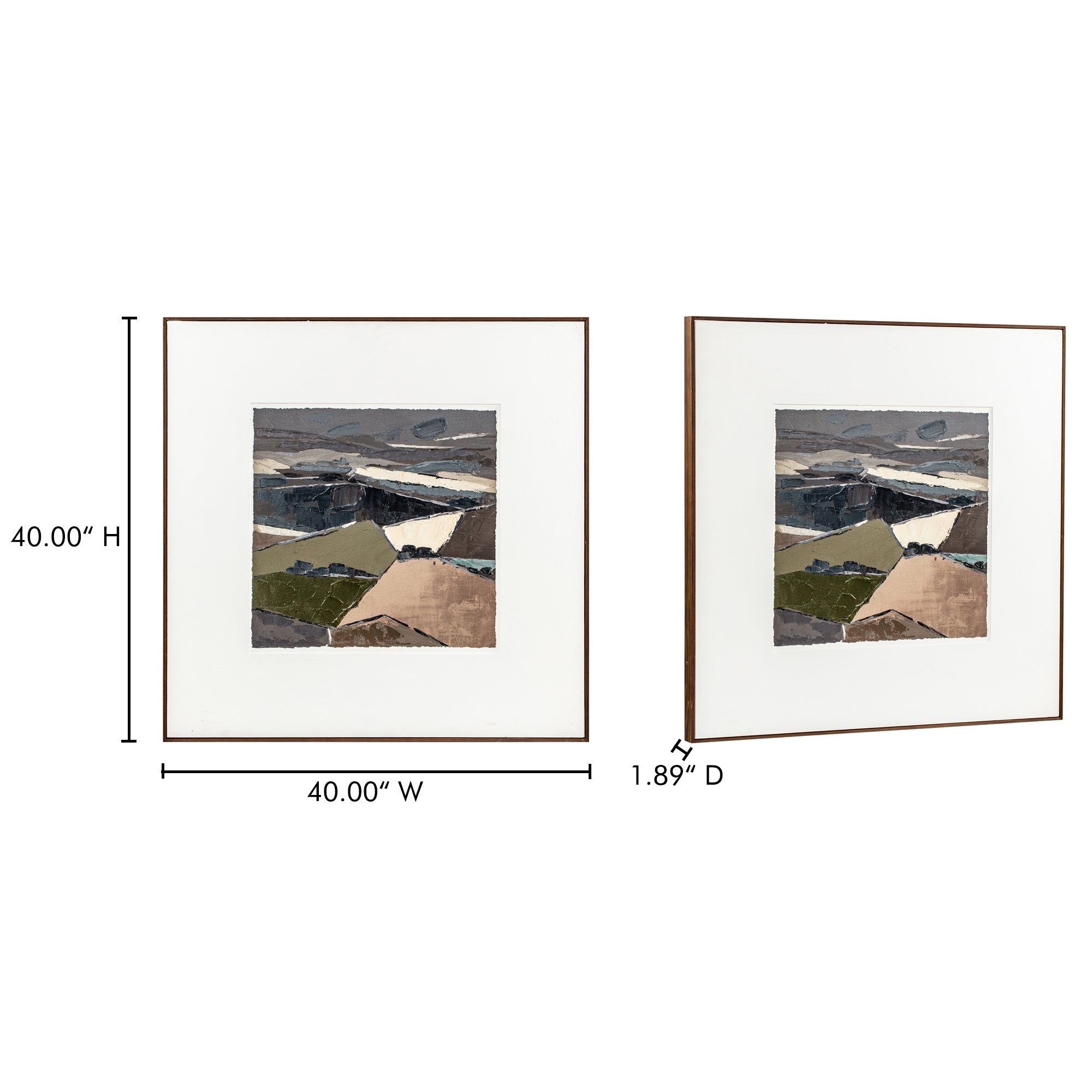 Vale Framed Painting - Central Designs