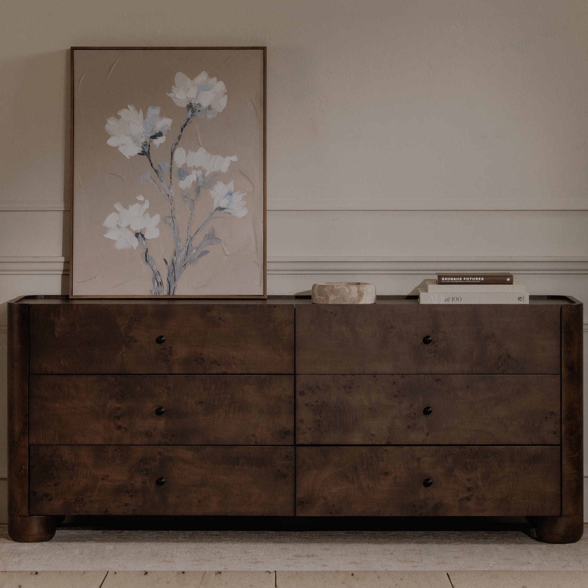 Caspia Framed Painting - Central Designs