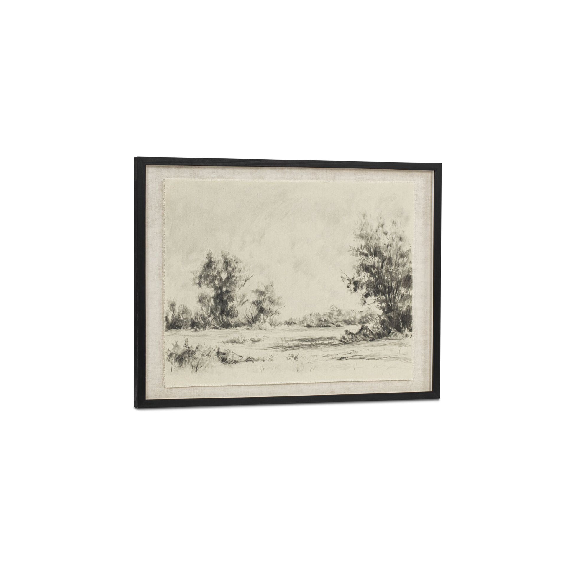 Briar Framed Print On Linen - Central Designs
