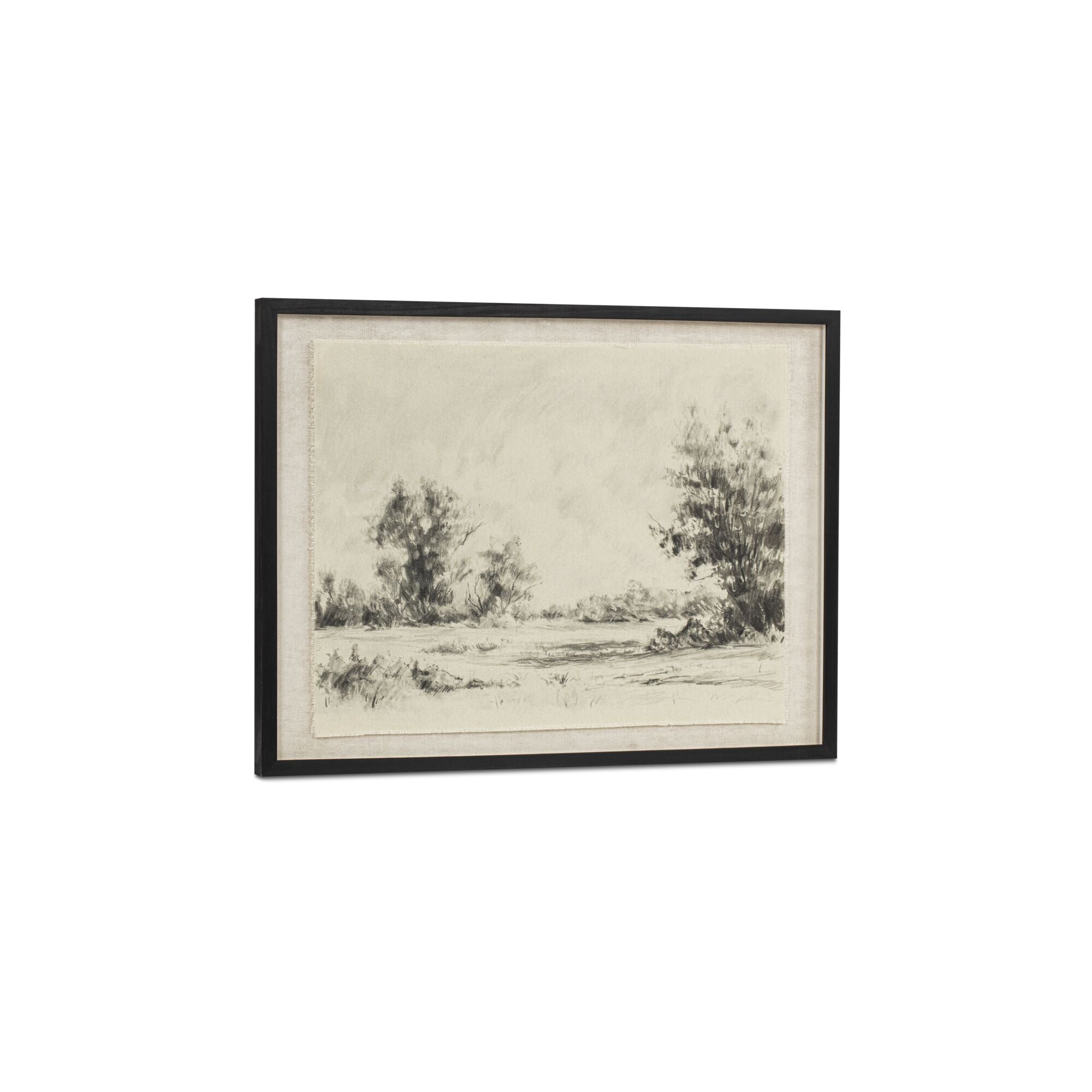 Briar Framed Print On Linen - Central Designs