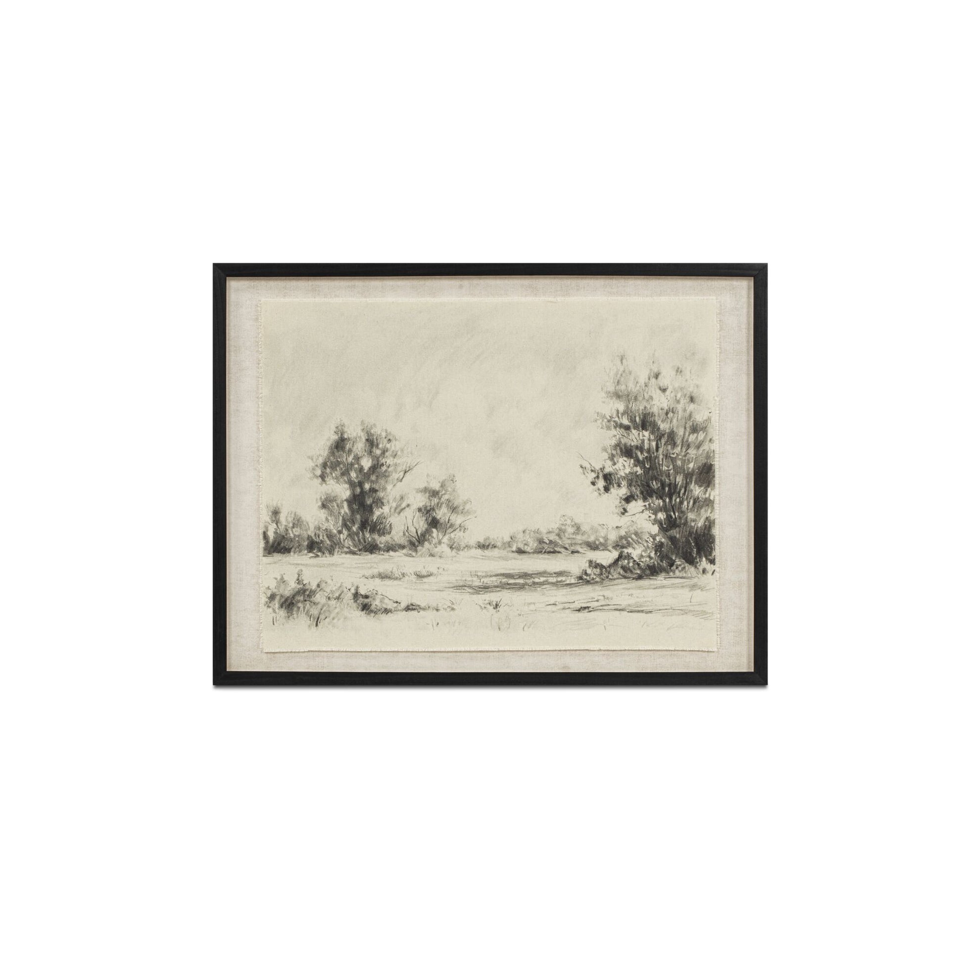 Briar Framed Print On Linen - Central Designs