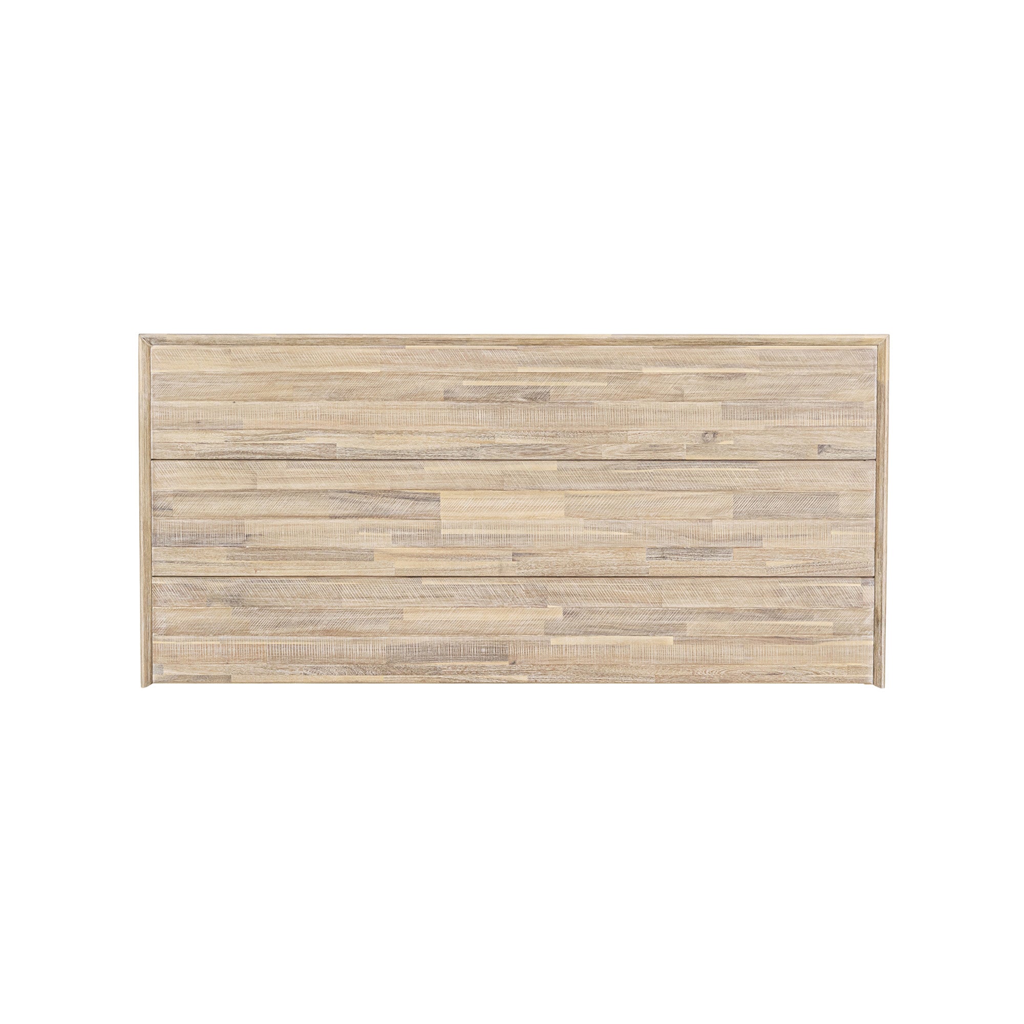 Gia Queen Bed - Headboard ONLY - Light Driftwood