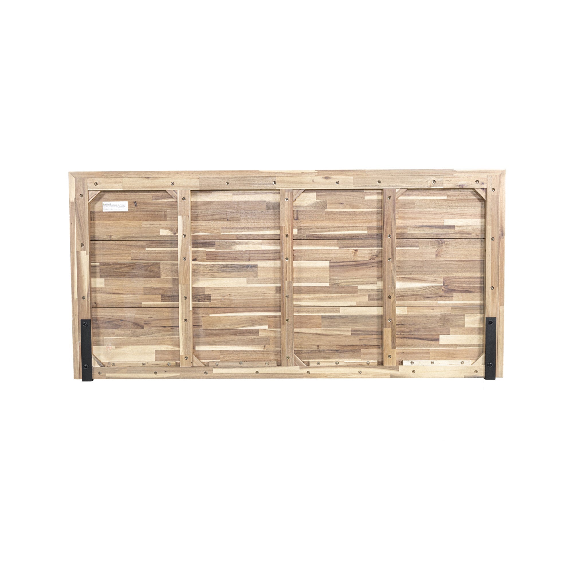 Gia Queen Bed - Headboard ONLY - Light Driftwood