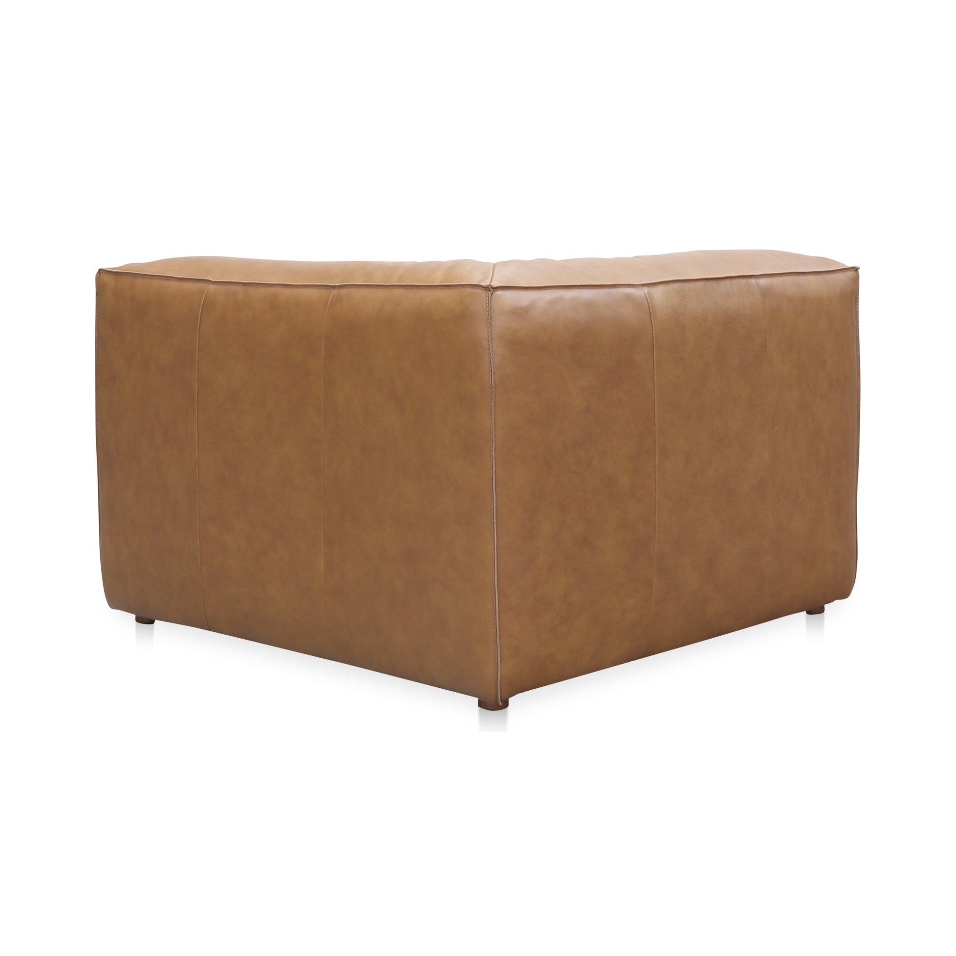 Form Corner Chair Sonoran Tan Leather - Central Designs