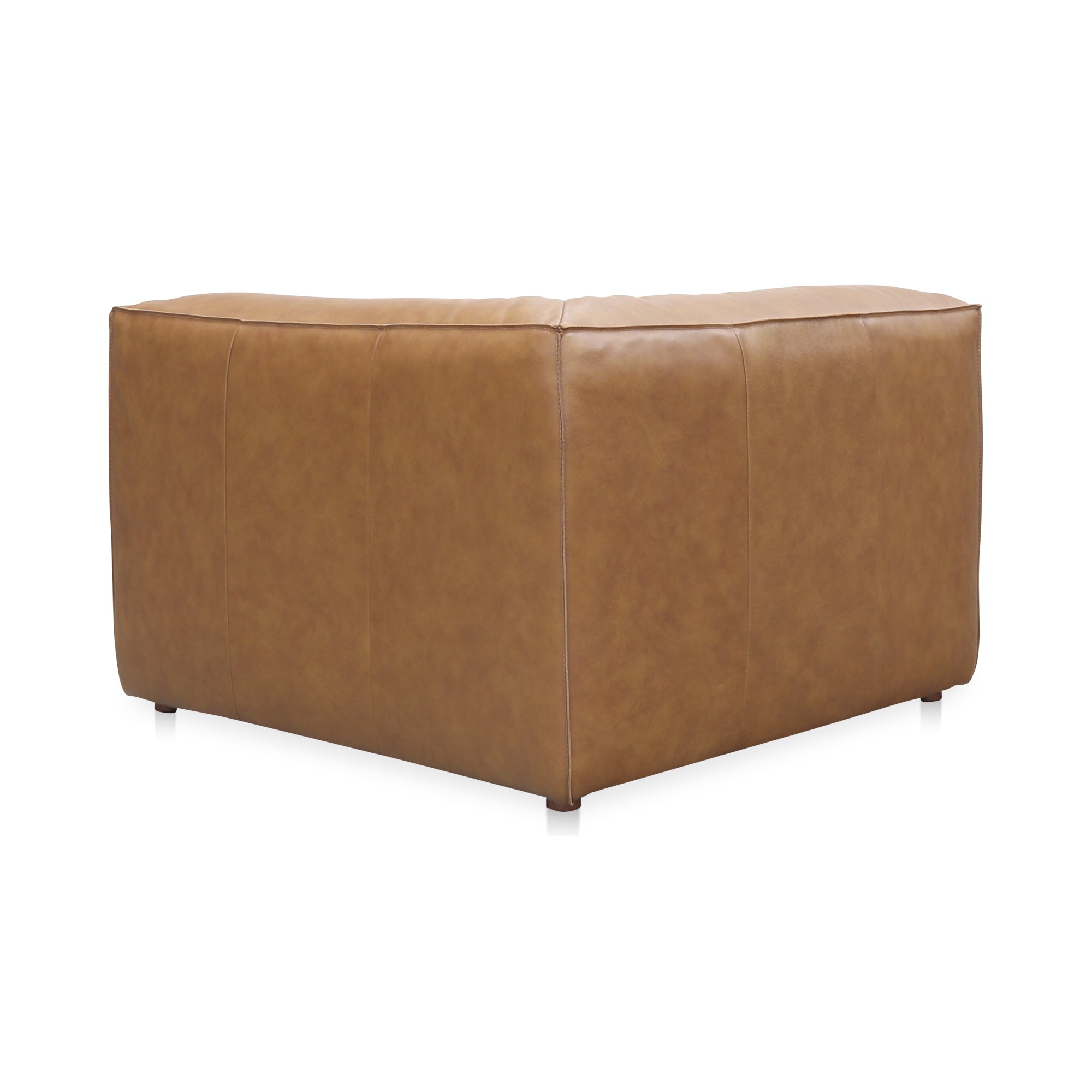 Form Corner Chair Sonoran Tan Leather - Central Designs