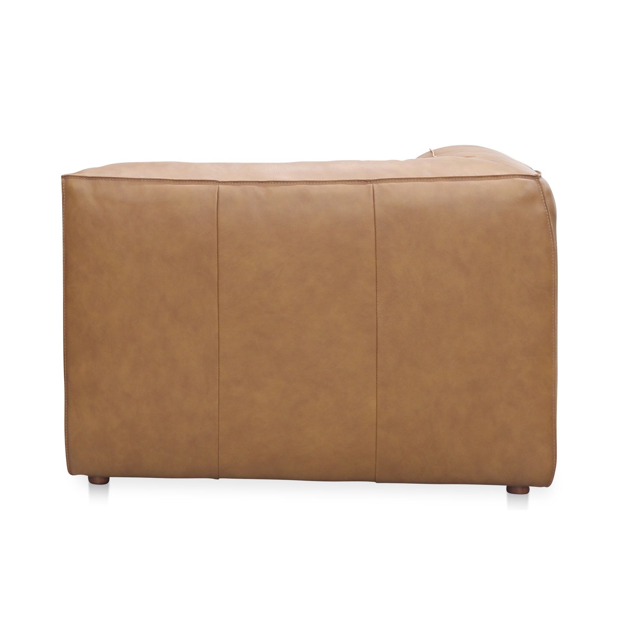 Form Corner Chair Sonoran Tan Leather - Central Designs