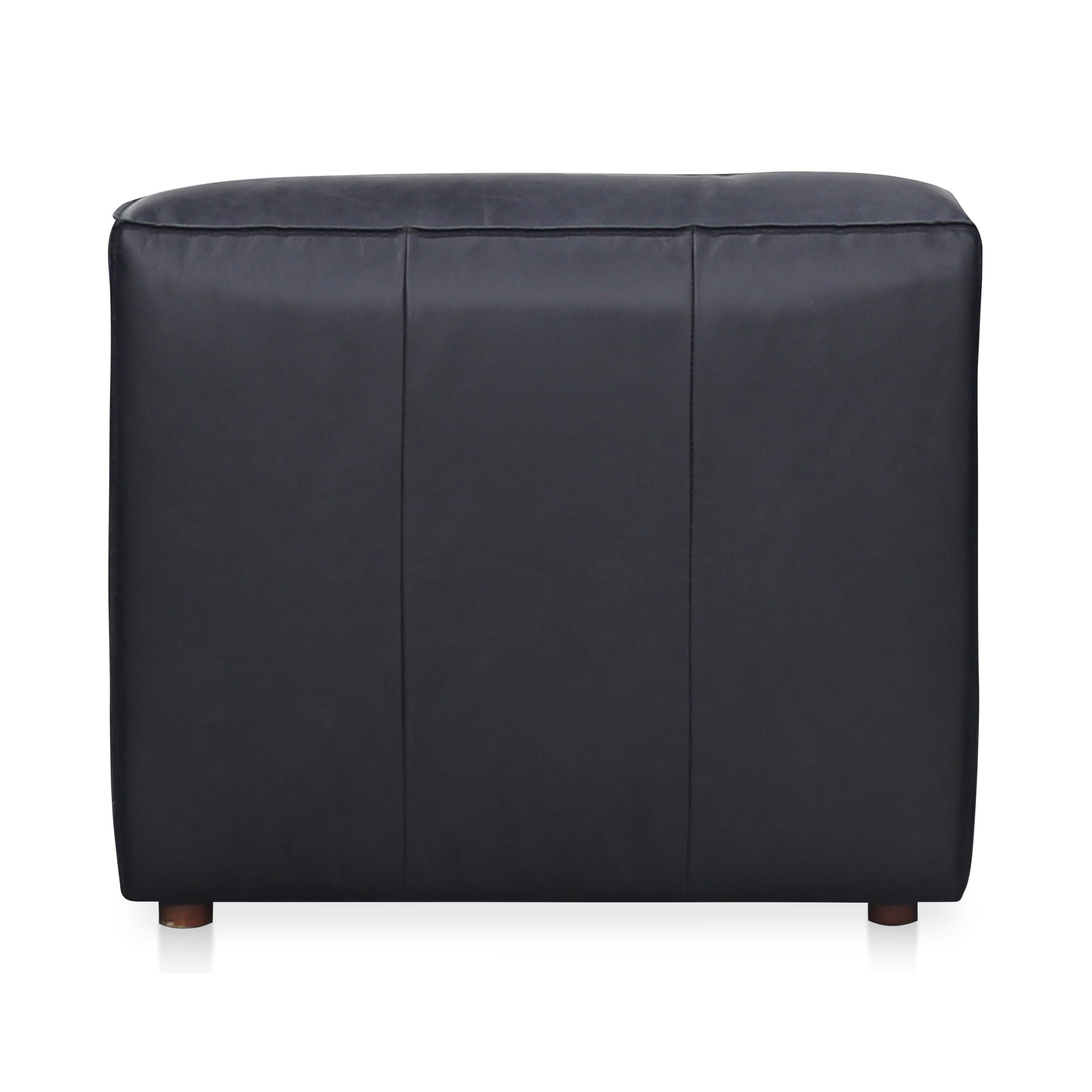 Form Slipper Chair Vantage Black Leather - Central Designs
