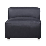 Form Slipper Chair Vantage Black Leather - Central Designs
