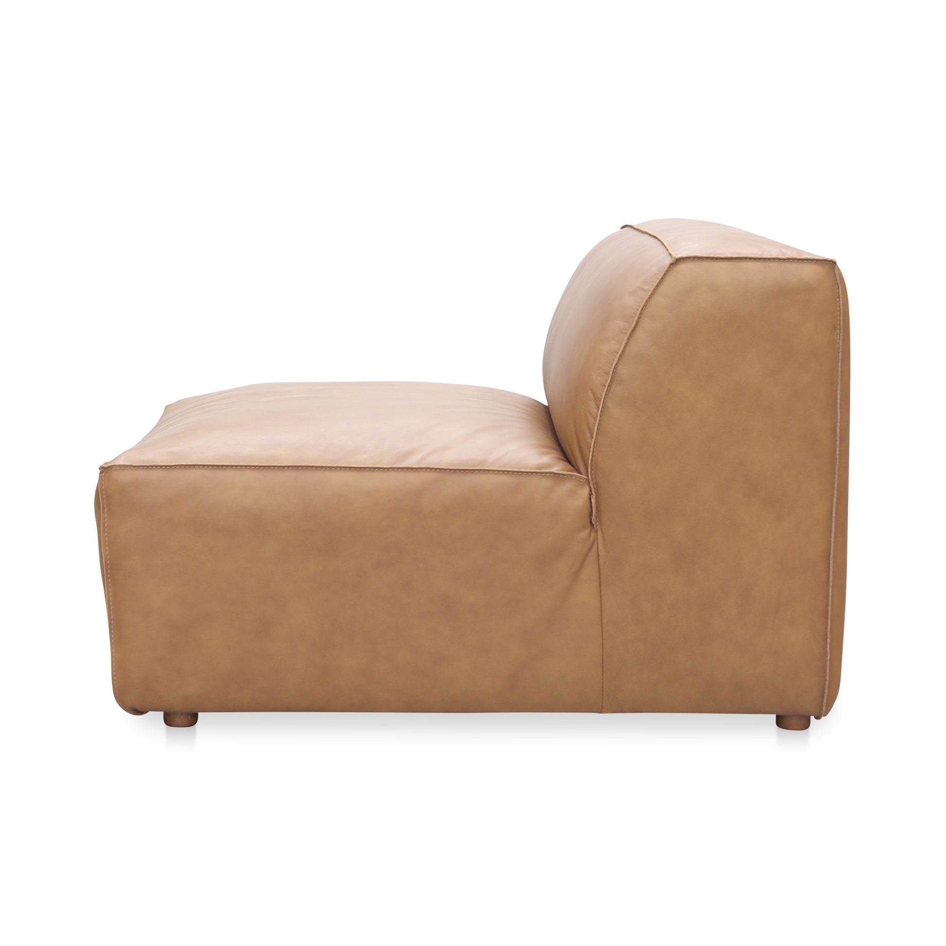 Form Slipper Chair Sonoran Tan Leather - Central Designs