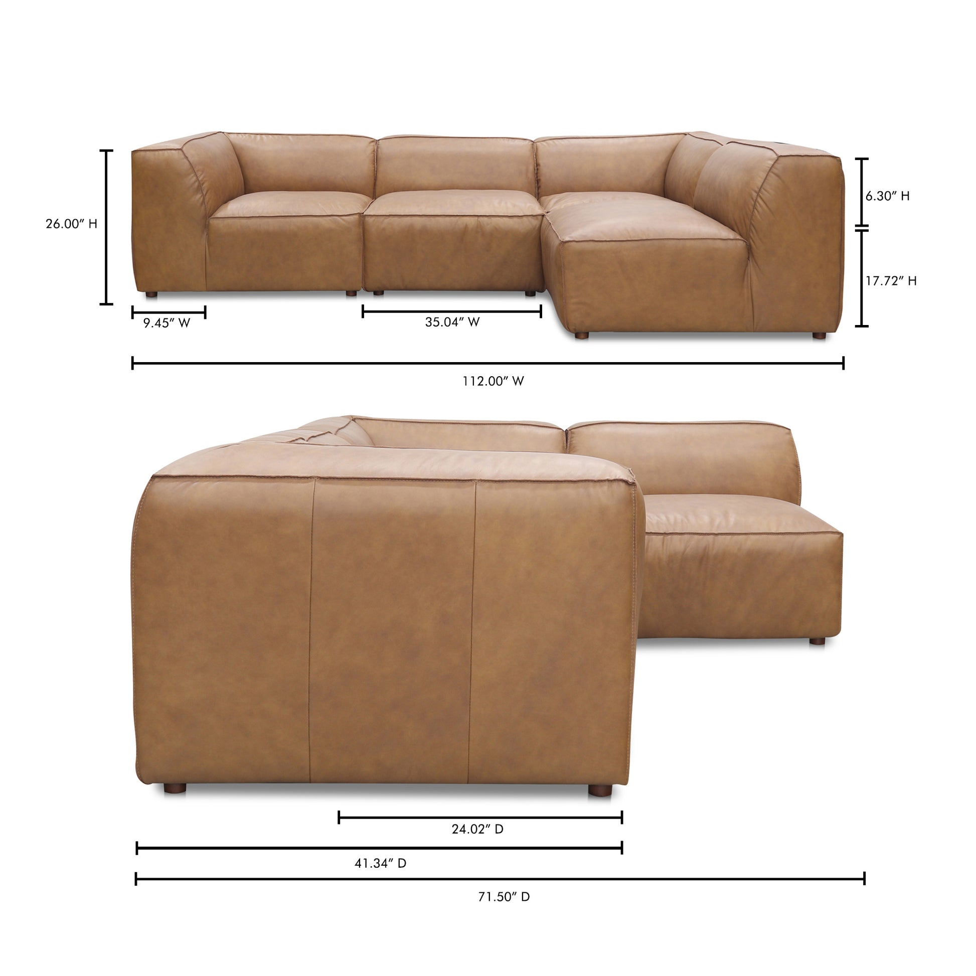 Form Signature Modular Sectional Sonoran Tan - Central Designs