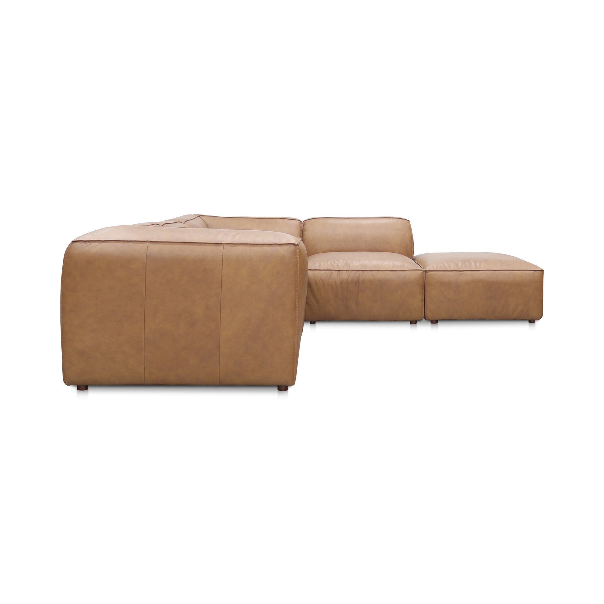 Form Dream Modular Sectional Sonoran Tan Leather - Central Designs
