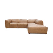 Form Dream Modular Sectional Sonoran Tan Leather - Central Designs